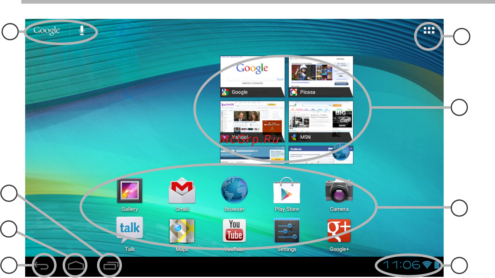 Archos 97 Xenon [10/131] Interface