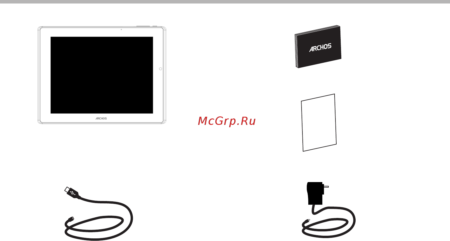 Archos 97 Xenon [50/131] Contenido de la caja