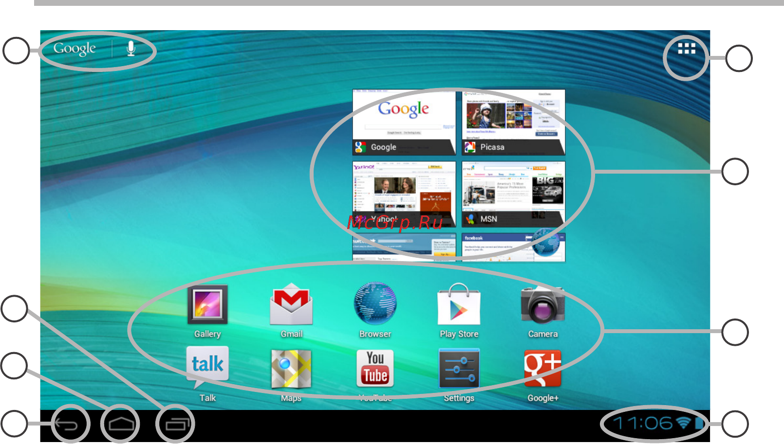 Archos 97 Xenon [58/131] El interfaz android