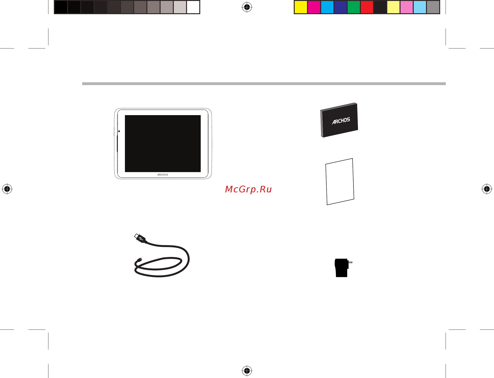 Archos 80 Xenon [34/131] Beschreibung des packungsinhalts