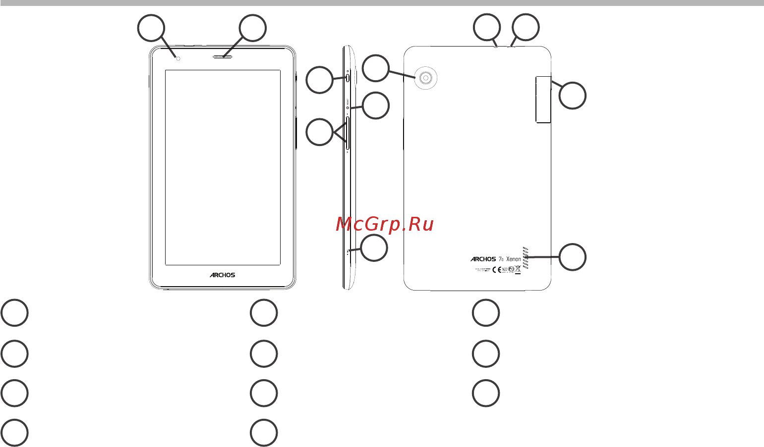 Archos 70 Xenon [46/114] Descripción del archos