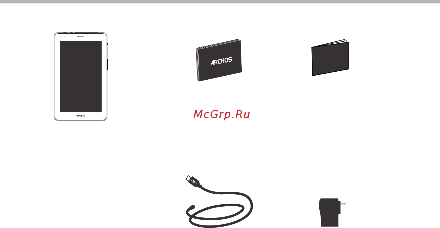 Archos 70 Xenon [72/114] Wat zit er in de doos