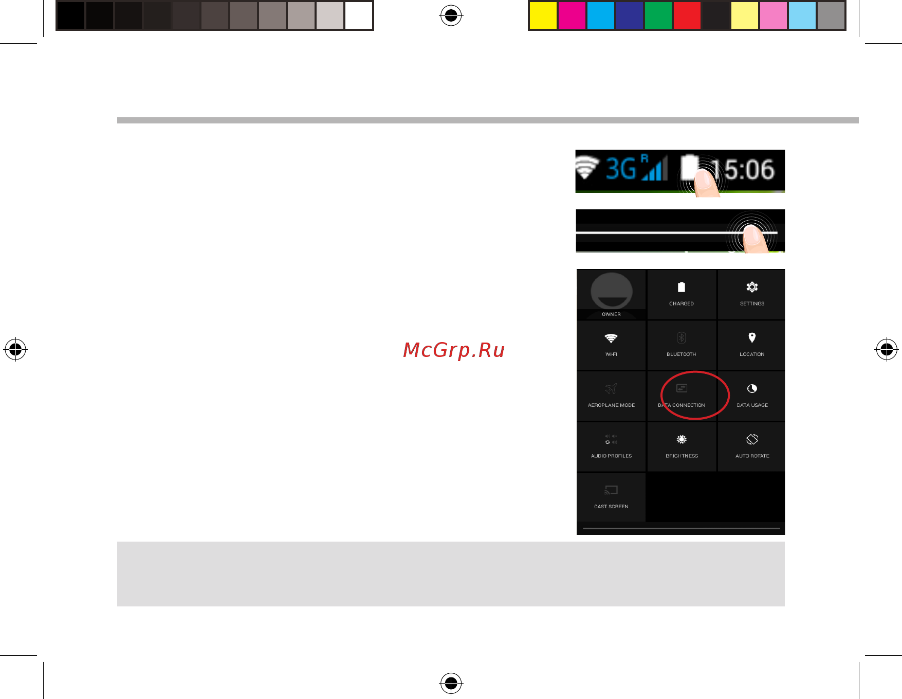 Archos 101b Copper [132/158] G és wi fi kapcsolat