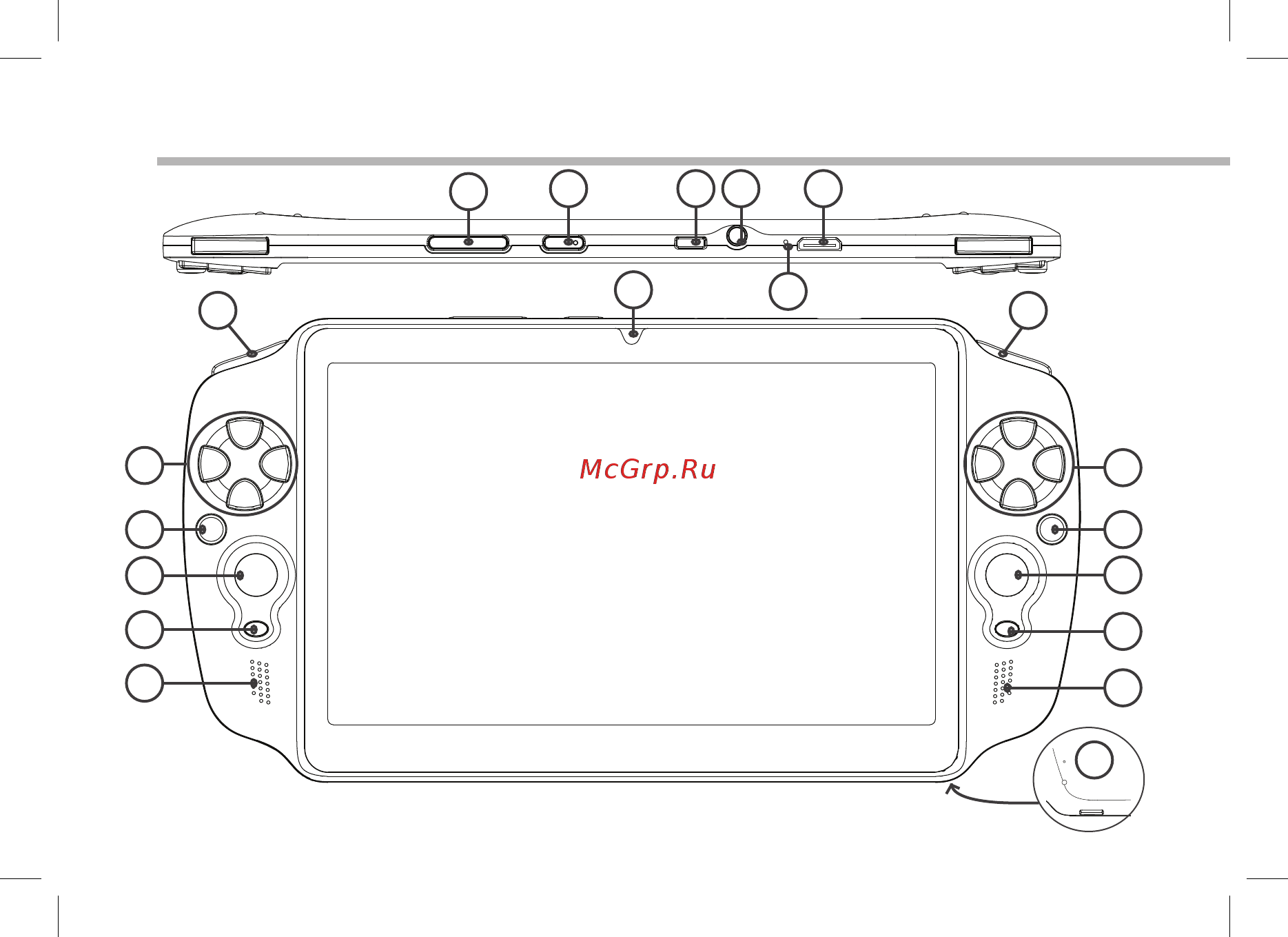 Archos GamePad [4/162] Description of the device