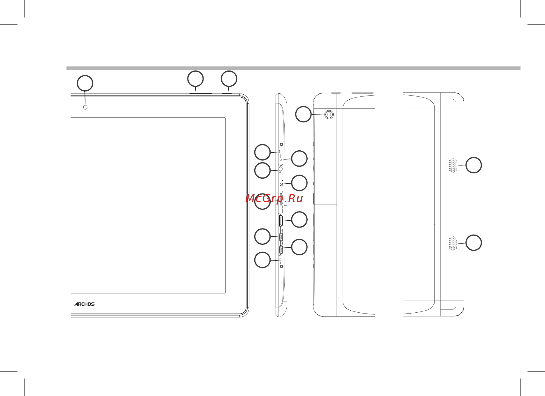 Archos FamilyPad 2 [4/114] Description of the device