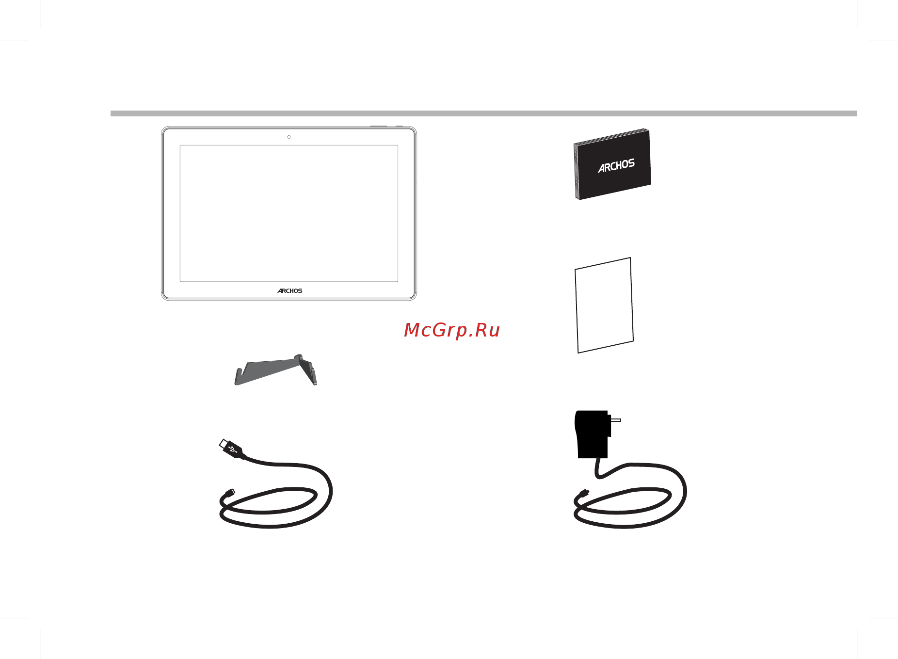 Archos FamilyPad 2 [72/114] Wat zit er in de doos