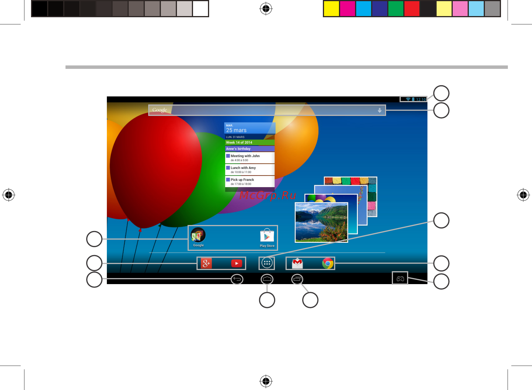 Archos ArcBook [108/162] Interface