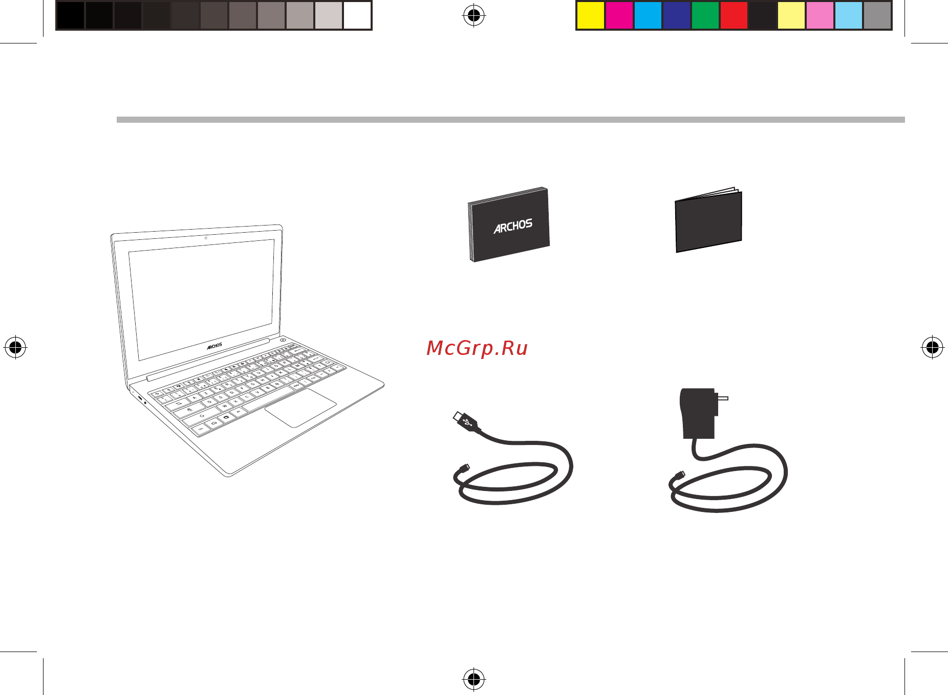 Archos ArcBook [82/162] Contenuto della confezione