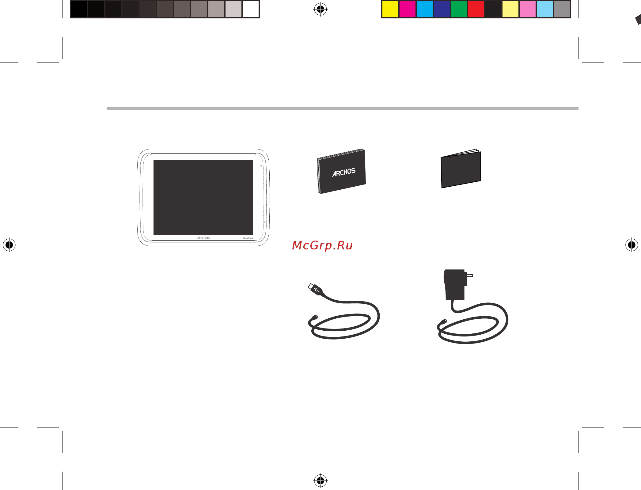Archos 80 ChildPad [38/146] Beschreibung des packungsinhalts