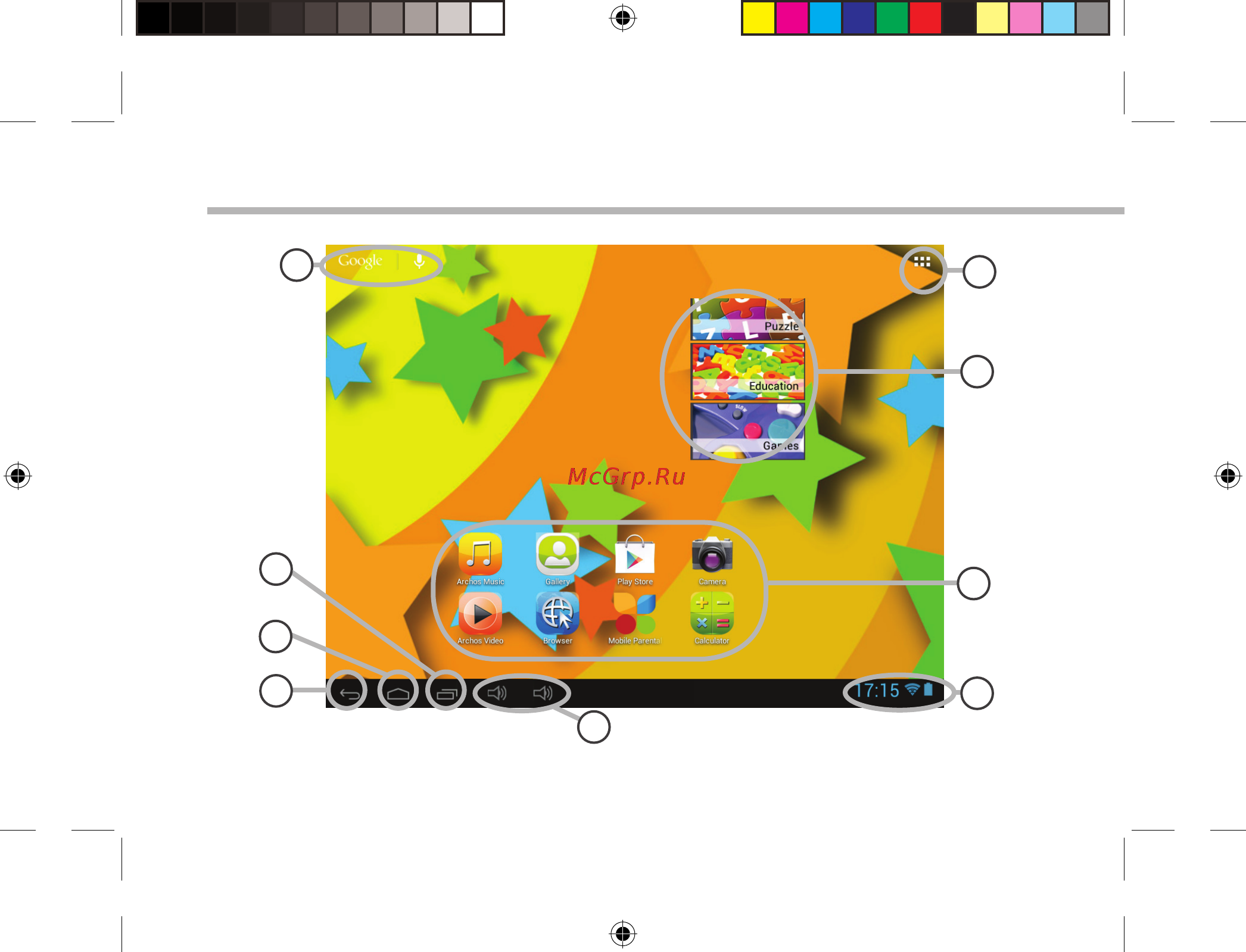 Archos 80 ChildPad [48/146] Benutzeroberfläche