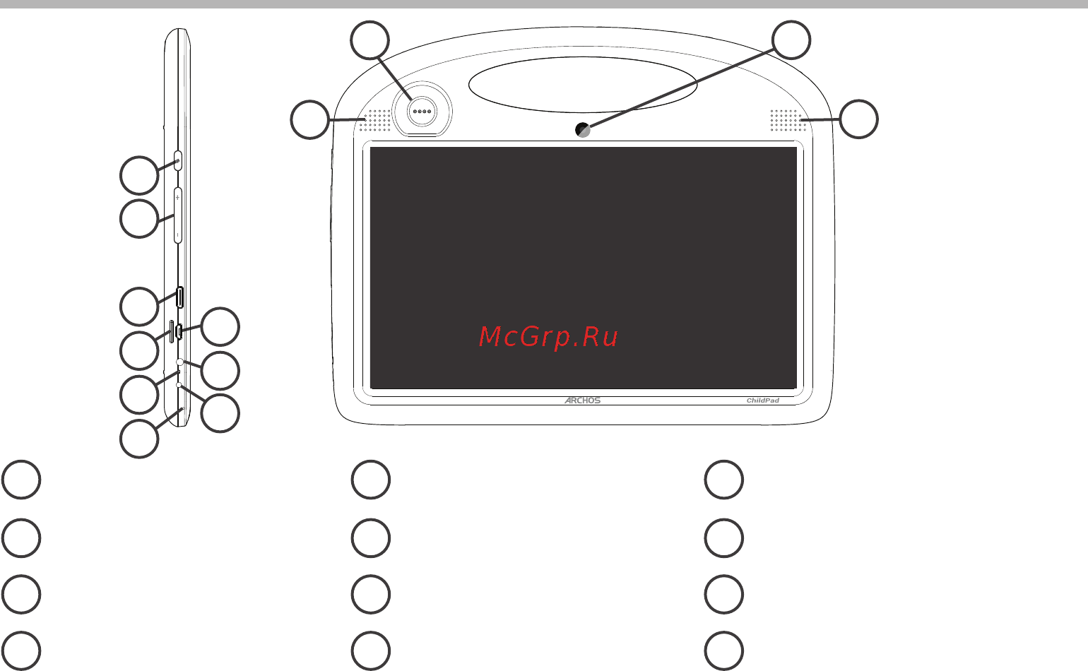 Archos 101 ChildPad [58/146] Descripción del archos