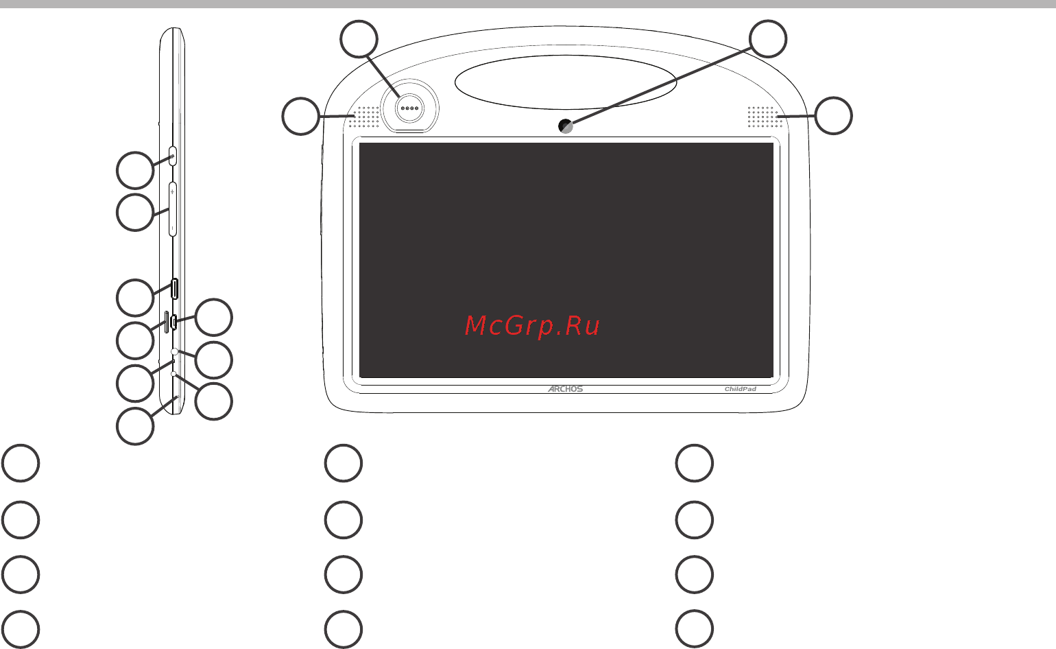 Archos 101 ChildPad [76/146] Descrizione del archos