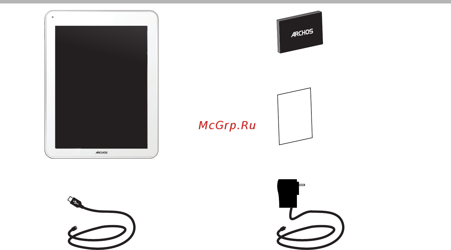 Archos 97b Titanium [2/114] Package content