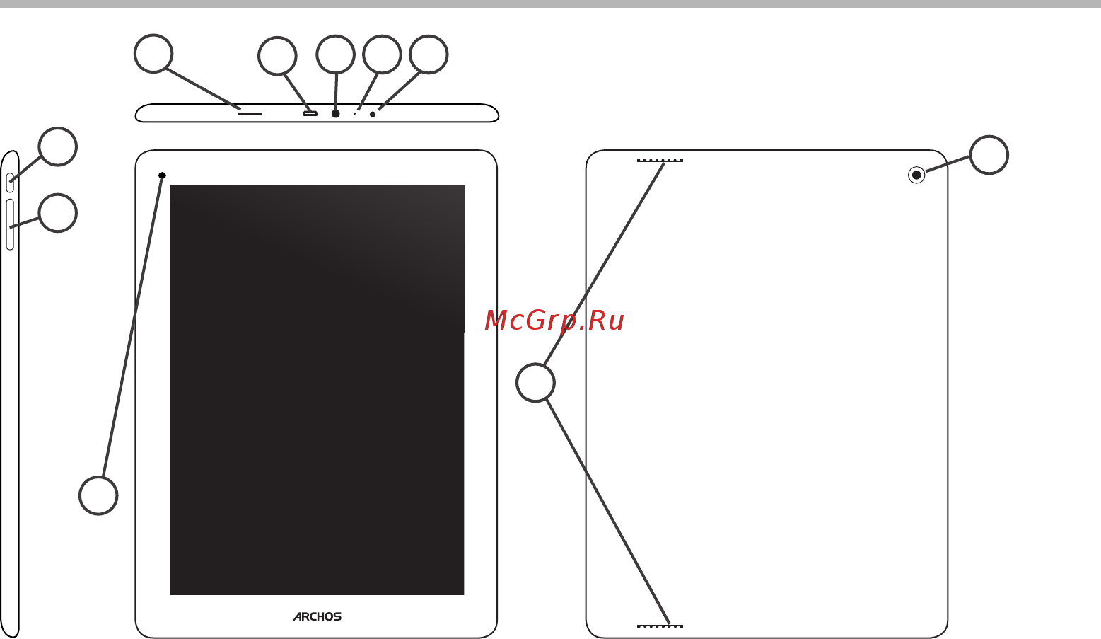 Archos 97b Titanium [4/114] Description of the device