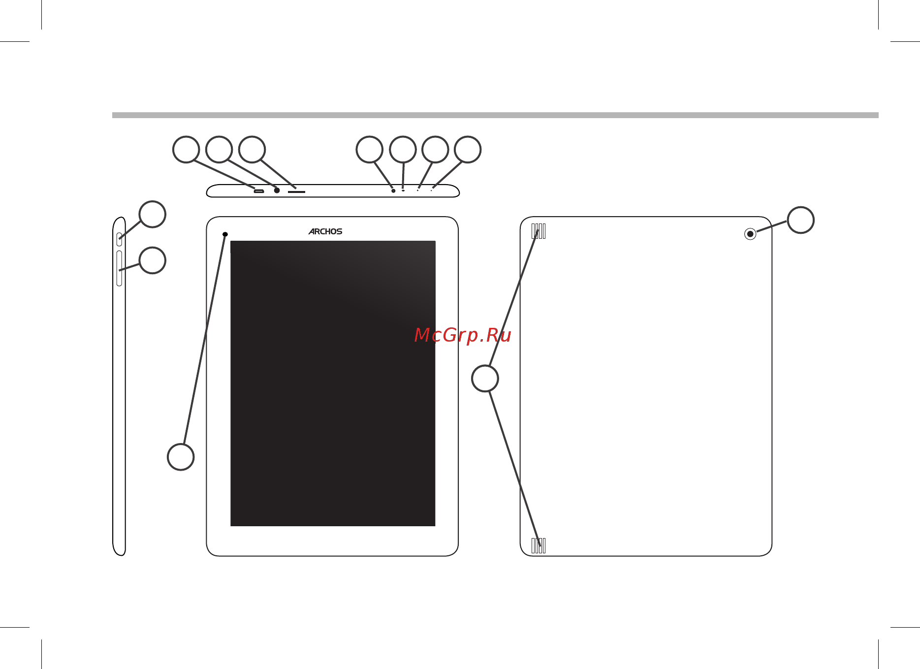 Archos 97 Titanium HD [4/114] Description of the device