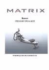 Matrix ROWER NEW Инструкция по эксплуатации