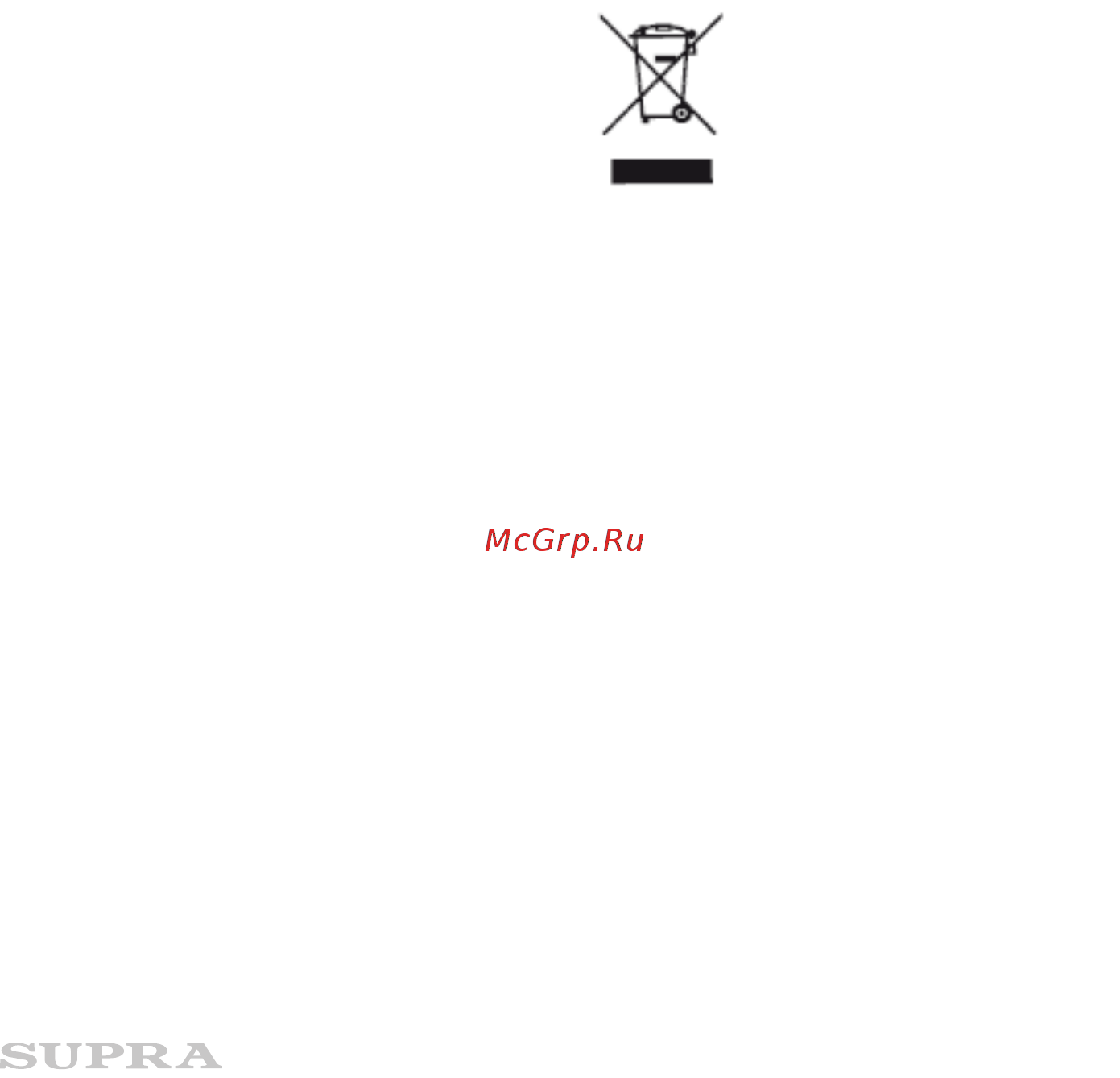 Supra 20MW70 [11/16] Технические характеристики