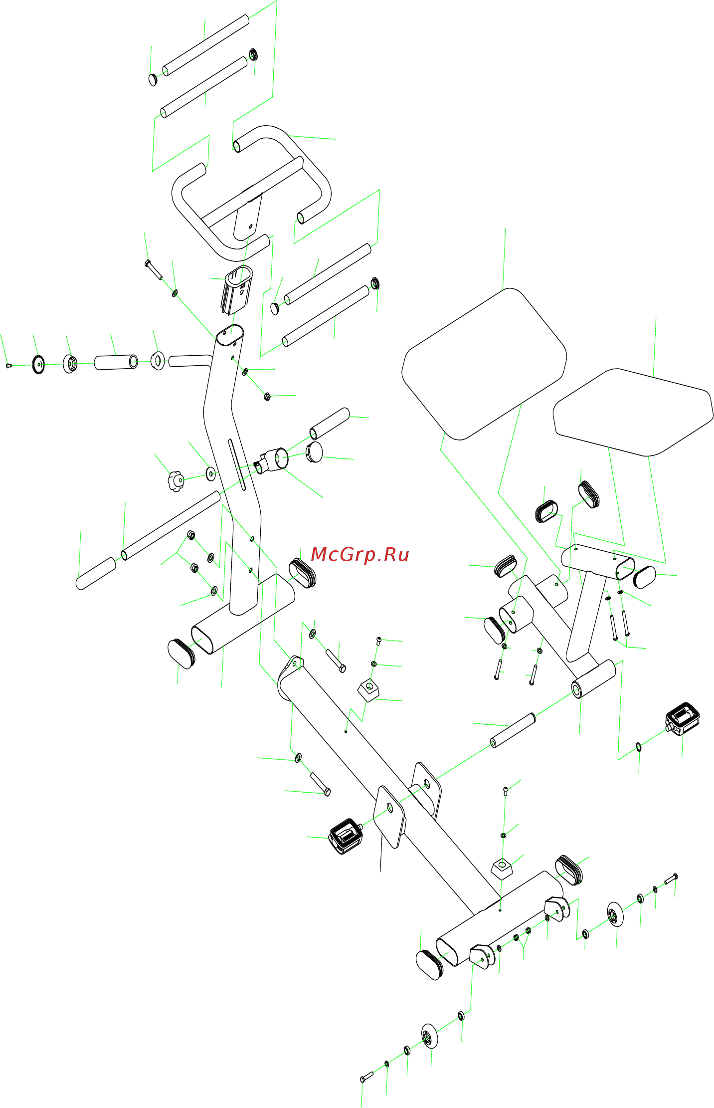 Bronze Gym J-033 [6/11] Exploded picture