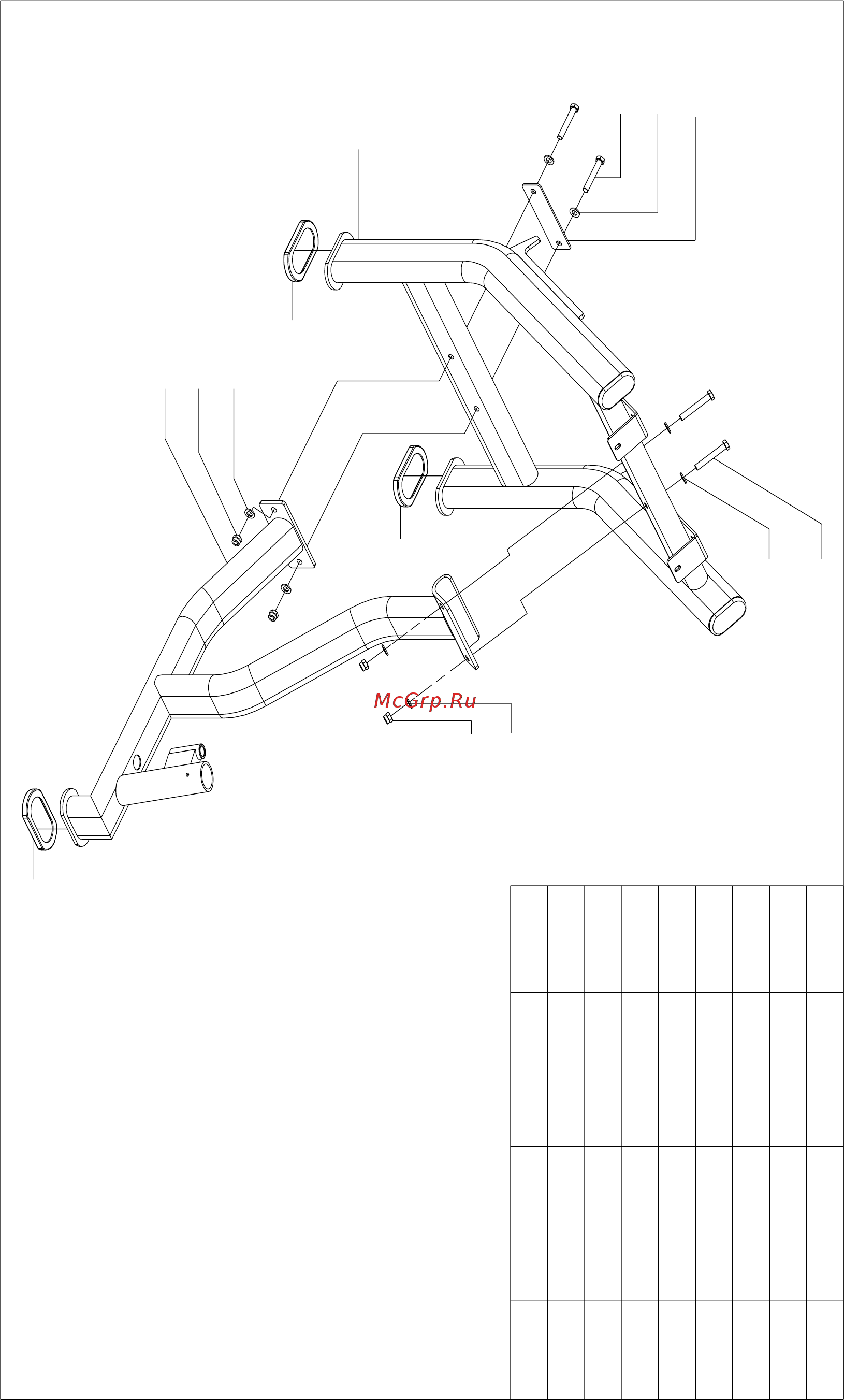 Bronze Gym J-040 Инструкция по эксплуатации онлайн [8/9] 319030