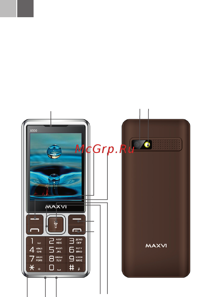 Maxvi X600 Coffee [2/50] Основные элементы