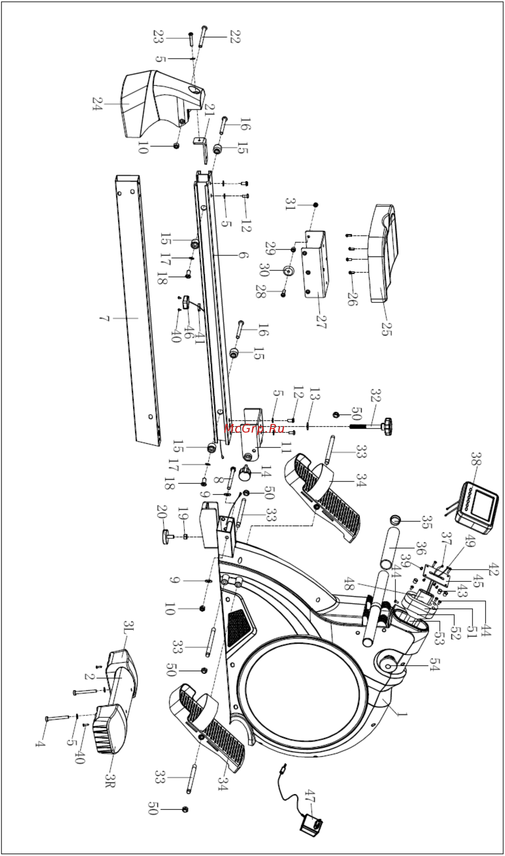 DFC R7108P [3/15] Сборочный чертёж
