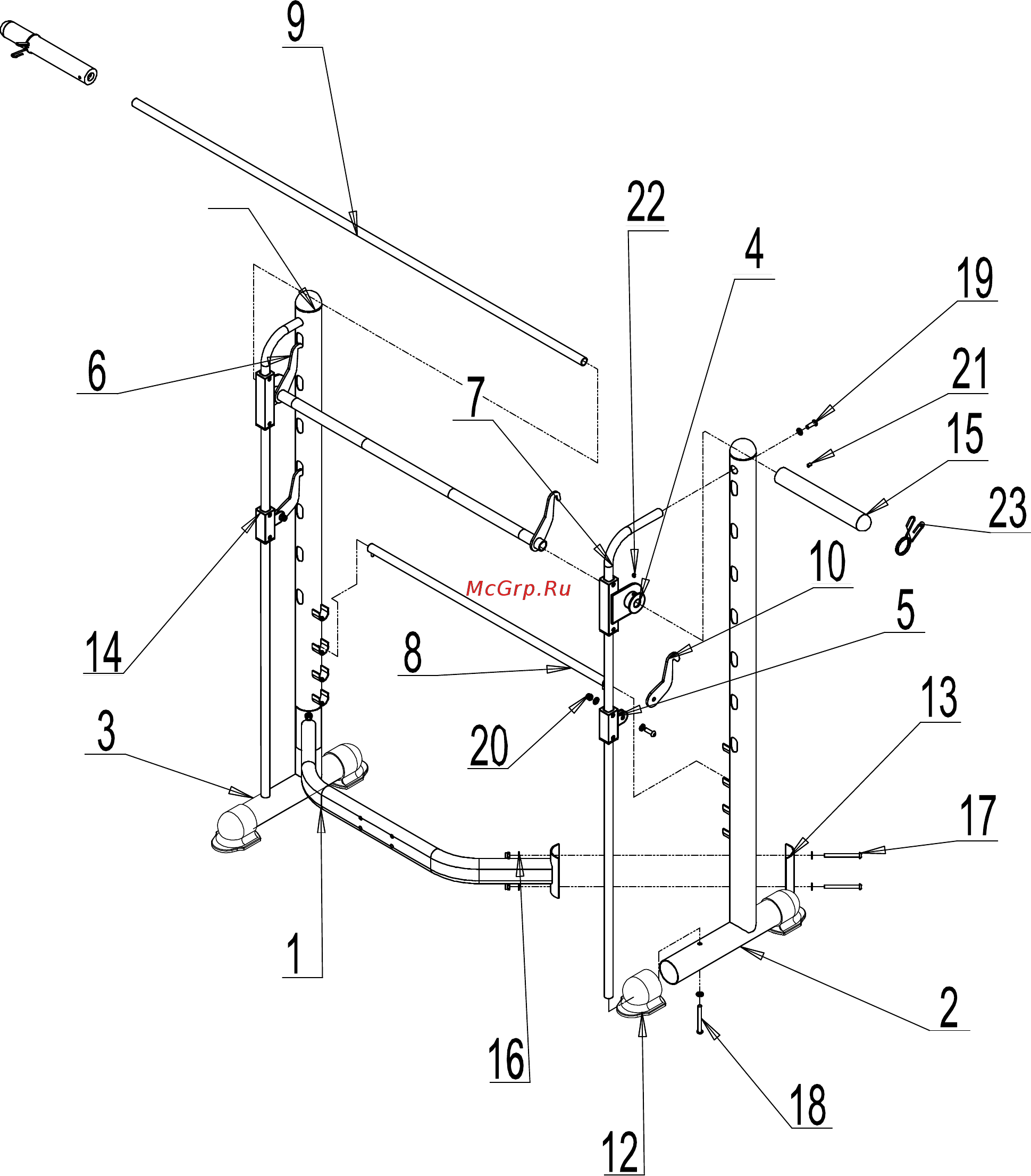 DFC Homegym BN021 [6/10] Пустая страница