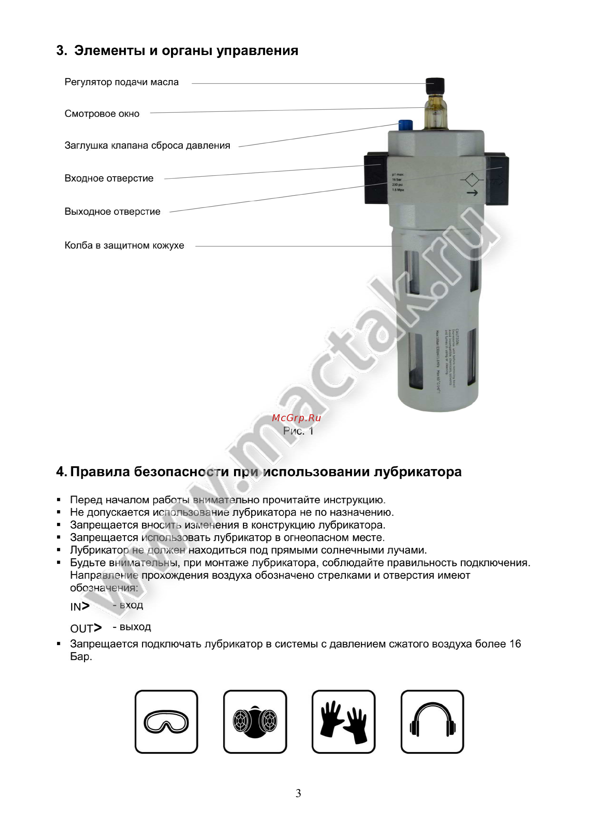 Мастак 693-2 [3/6] Элементы и органы управления