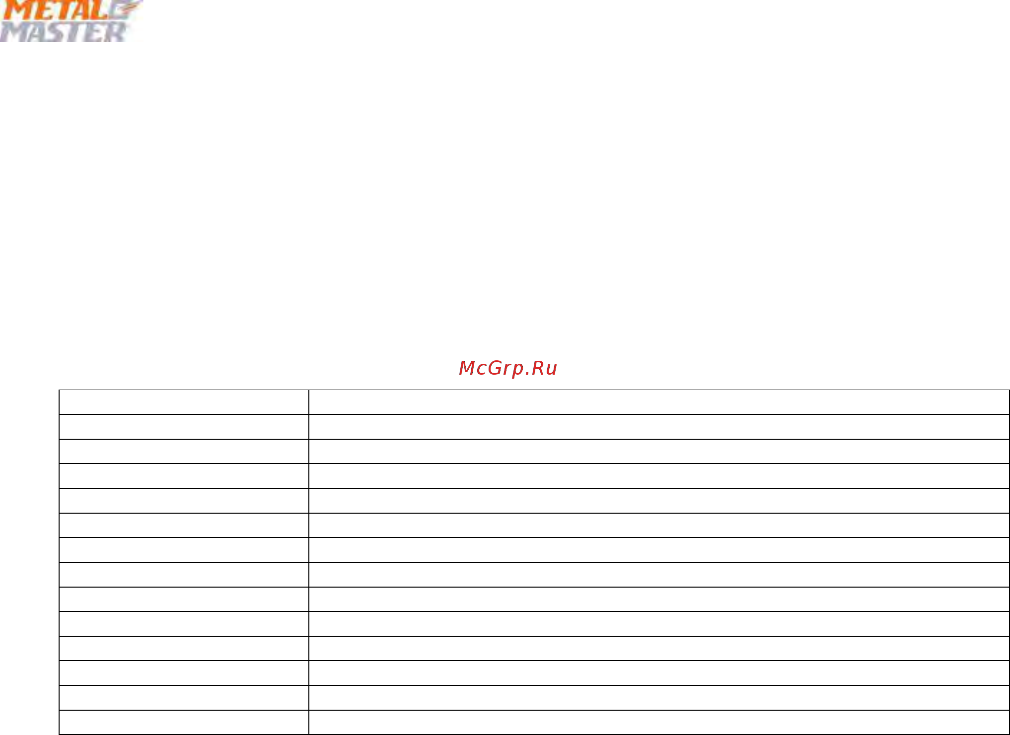 Metalmaster MML 2870 M 17037 [53/94] Приложение