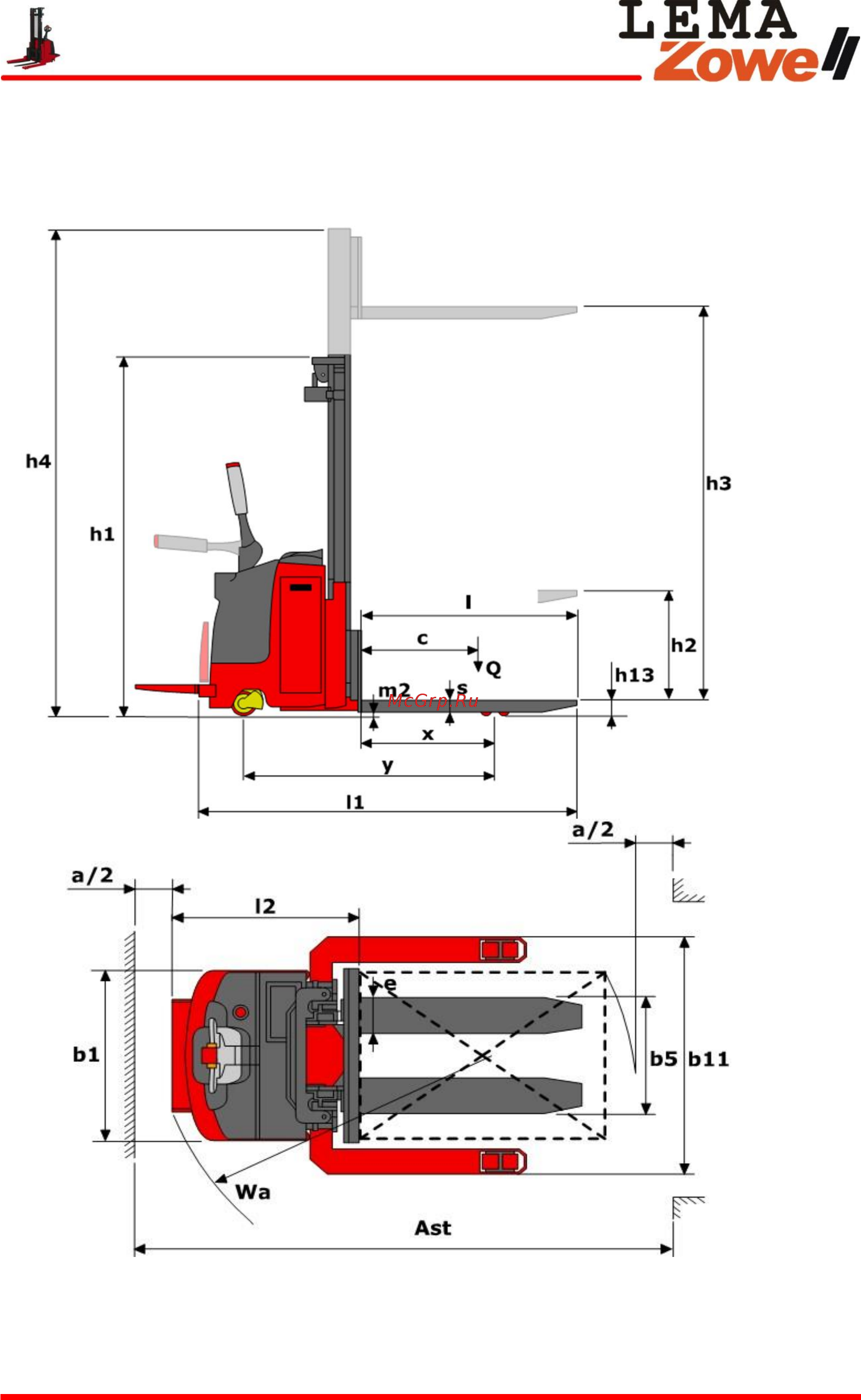 Lema LemaZowell STR-1550T [21/89] Технические данные