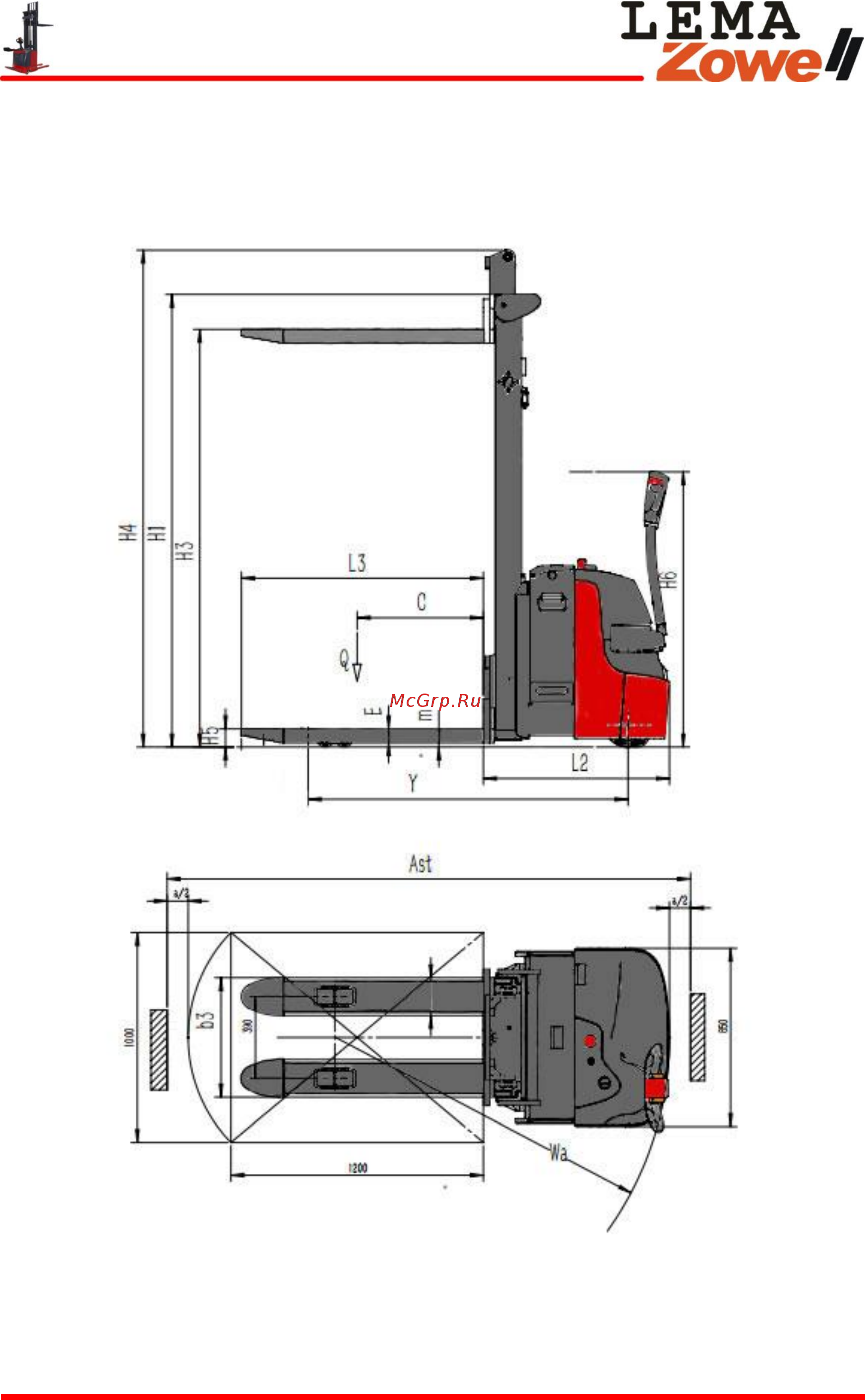 Lema LemaZowell SRM-1548T [22/81] Технические данные