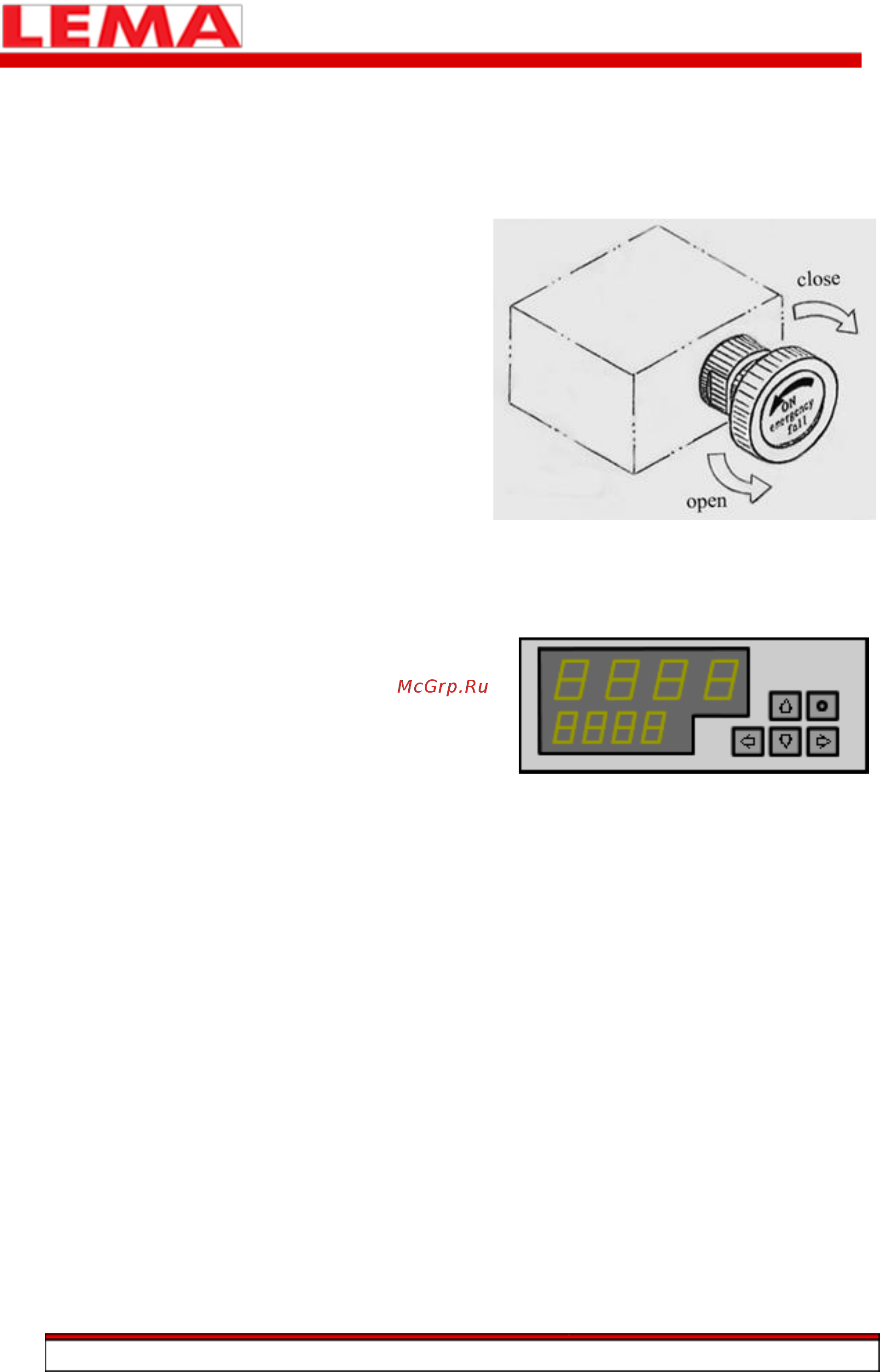 Lema LM WPAM-1-060 AC [18/37] Индикатор и датчика перегруза