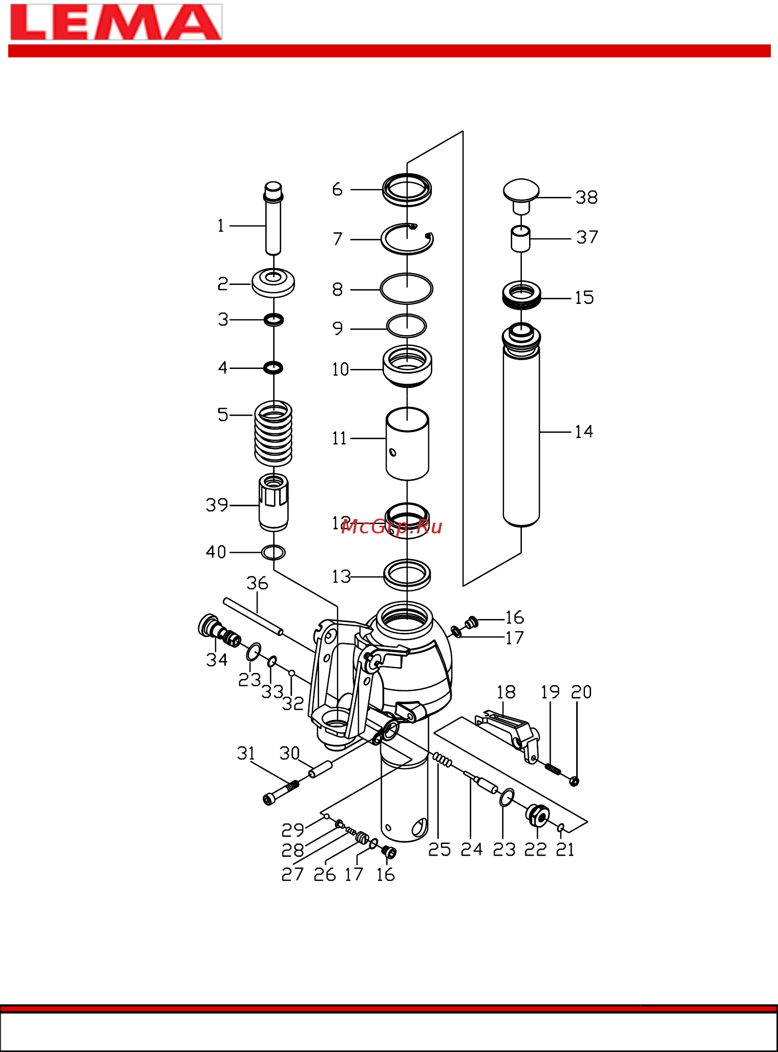 Lema LM 15-2000x550 [26/39] Спецификации