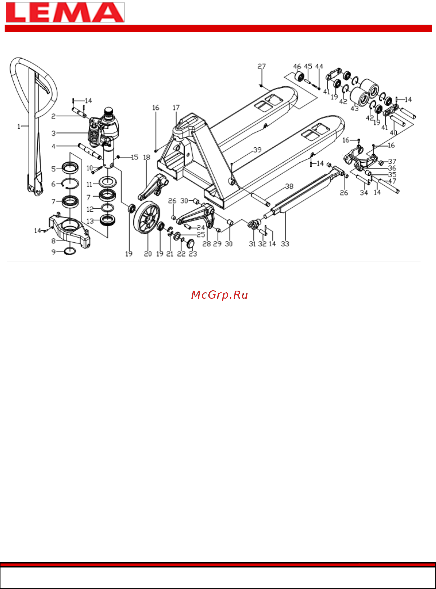 Lema LM 15-2000x550 [29/39] Спецификации
