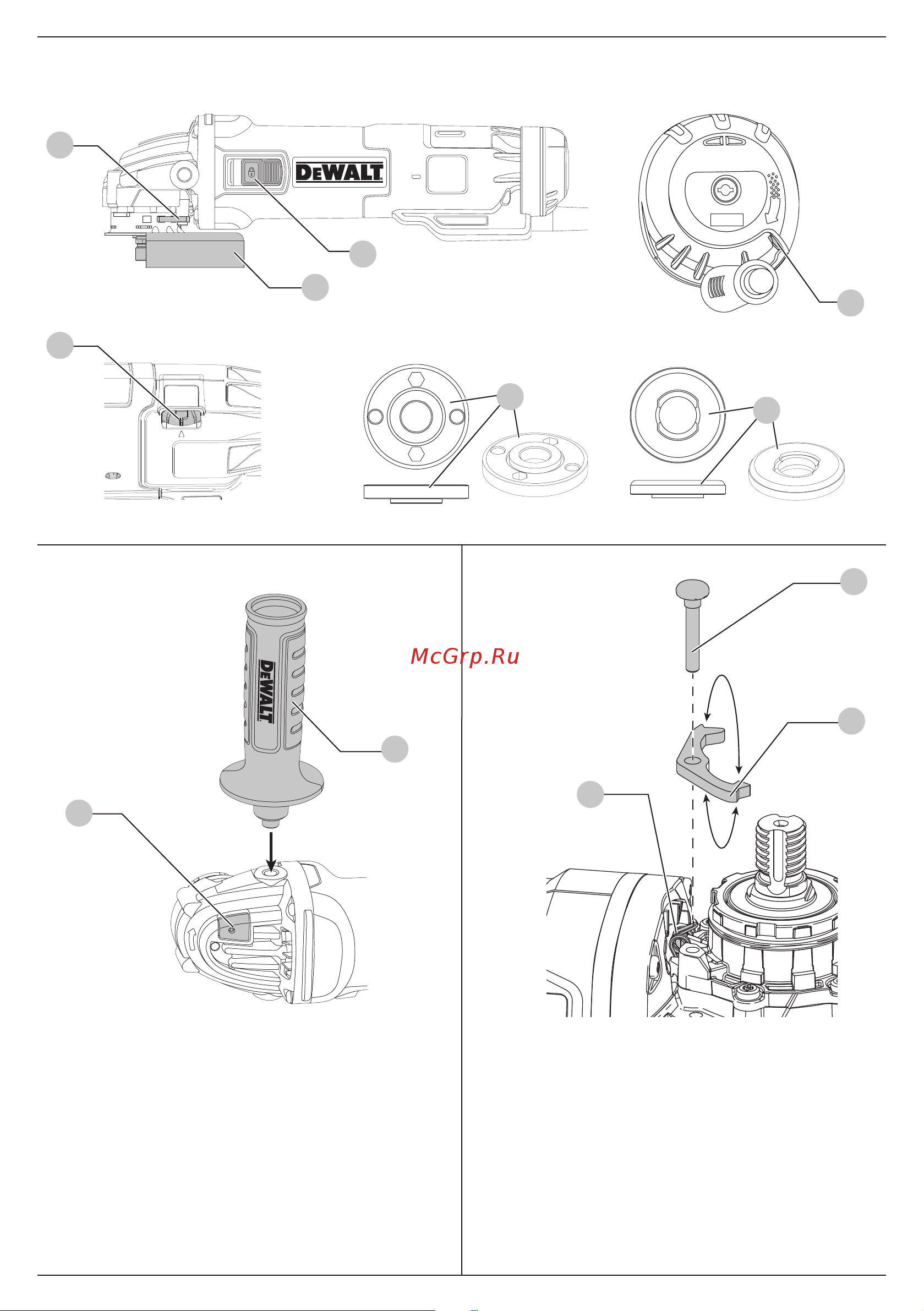 Dewalt DWE4227 Инструкция по эксплуатации онлайн [2/32] 502169
