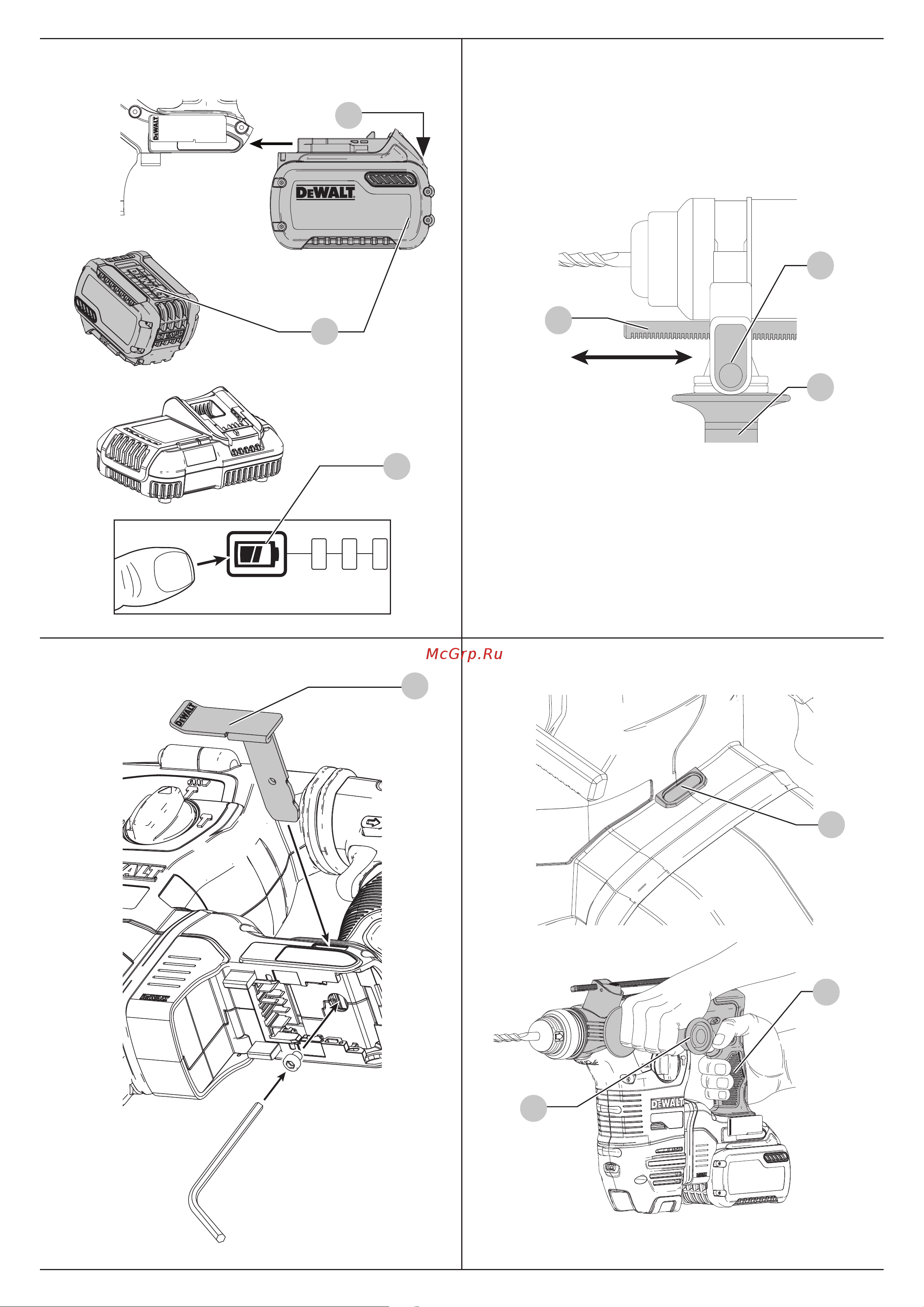 Dewalt DCH333NT-XJ 54 В XR FLEXVOLT Инструкция по эксплуатации онлайн [3/24] 333999