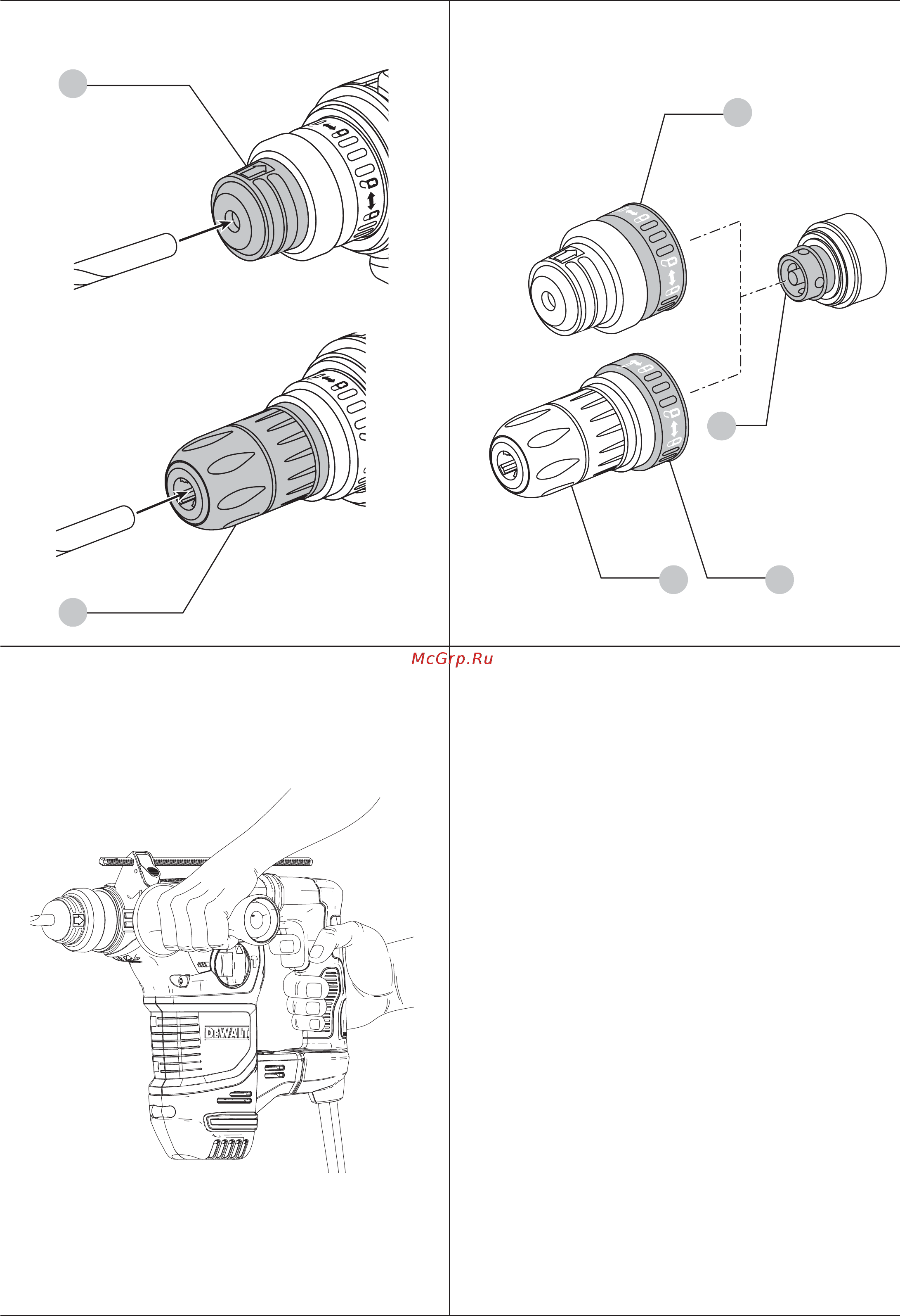 Dewalt D25333K Инструкция по эксплуатации онлайн [3/20] 320413