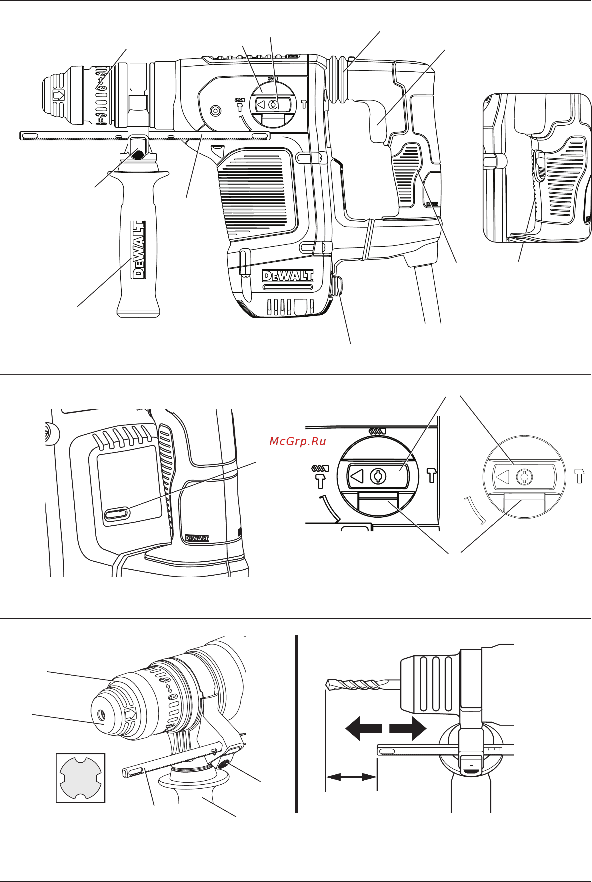 Dewalt D25430K Инструкция по эксплуатации онлайн [2/20] 320416