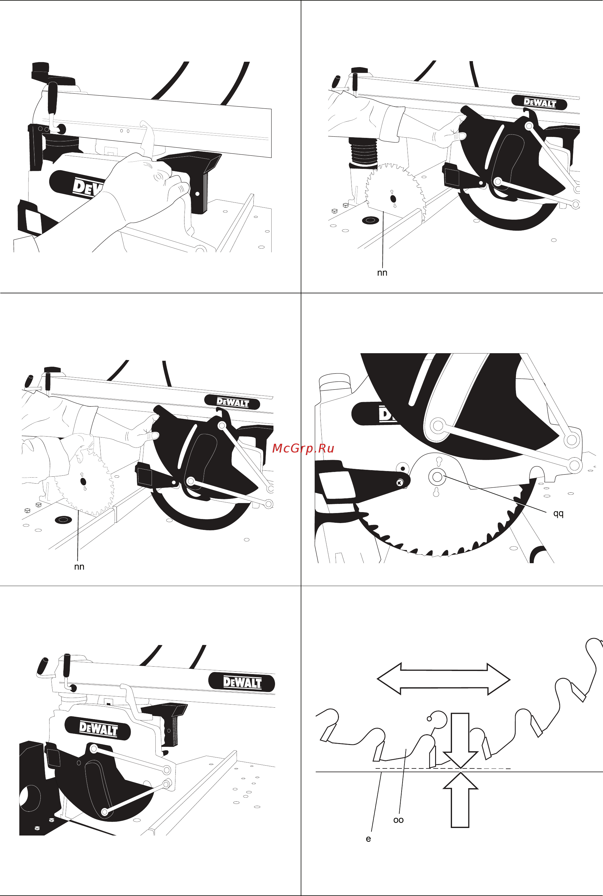 Dewalt DW721KN Инструкция по эксплуатации онлайн [8/36] 320469