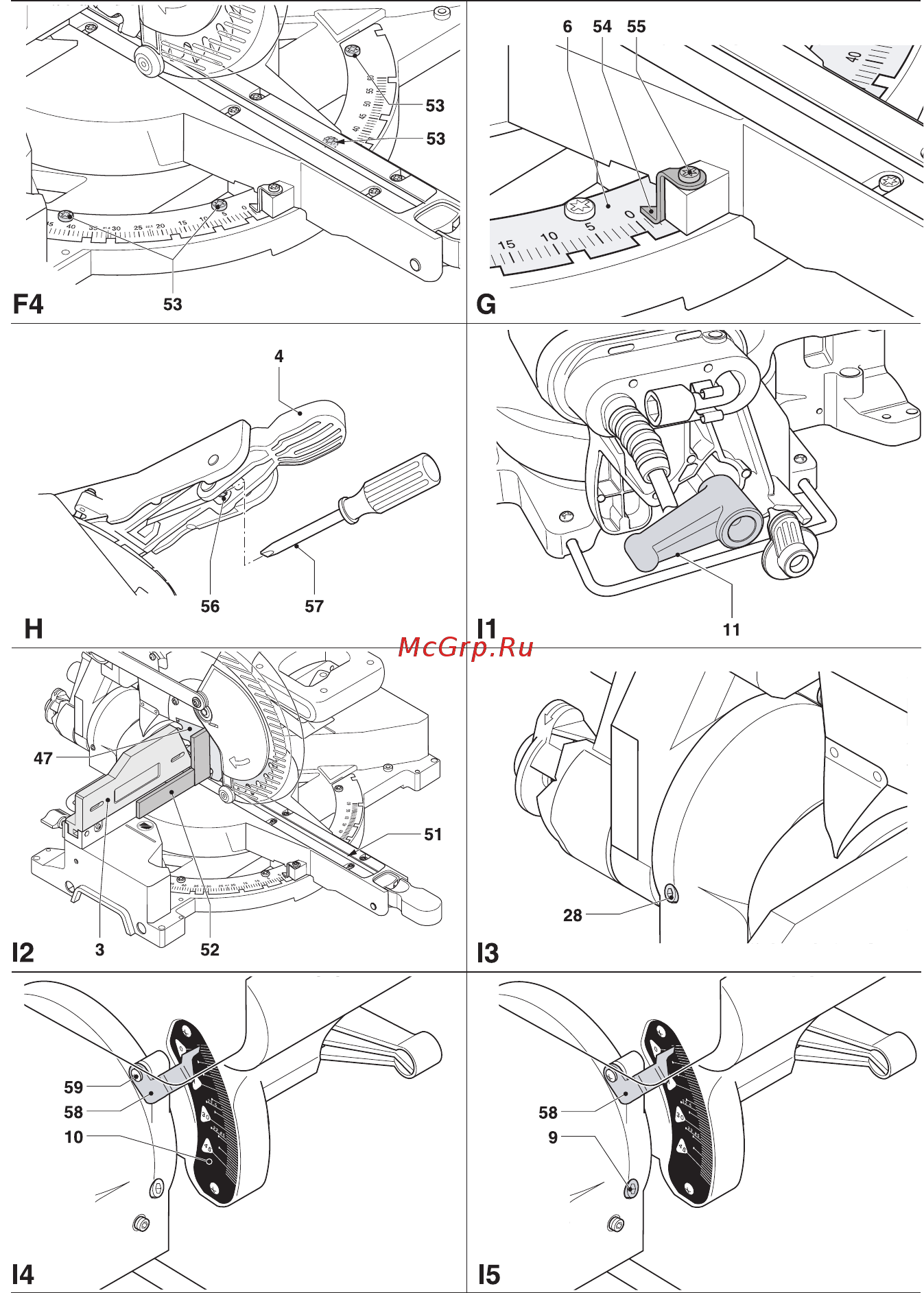Dewalt DW712 Инструкция по эксплуатации онлайн [6/21] 320483