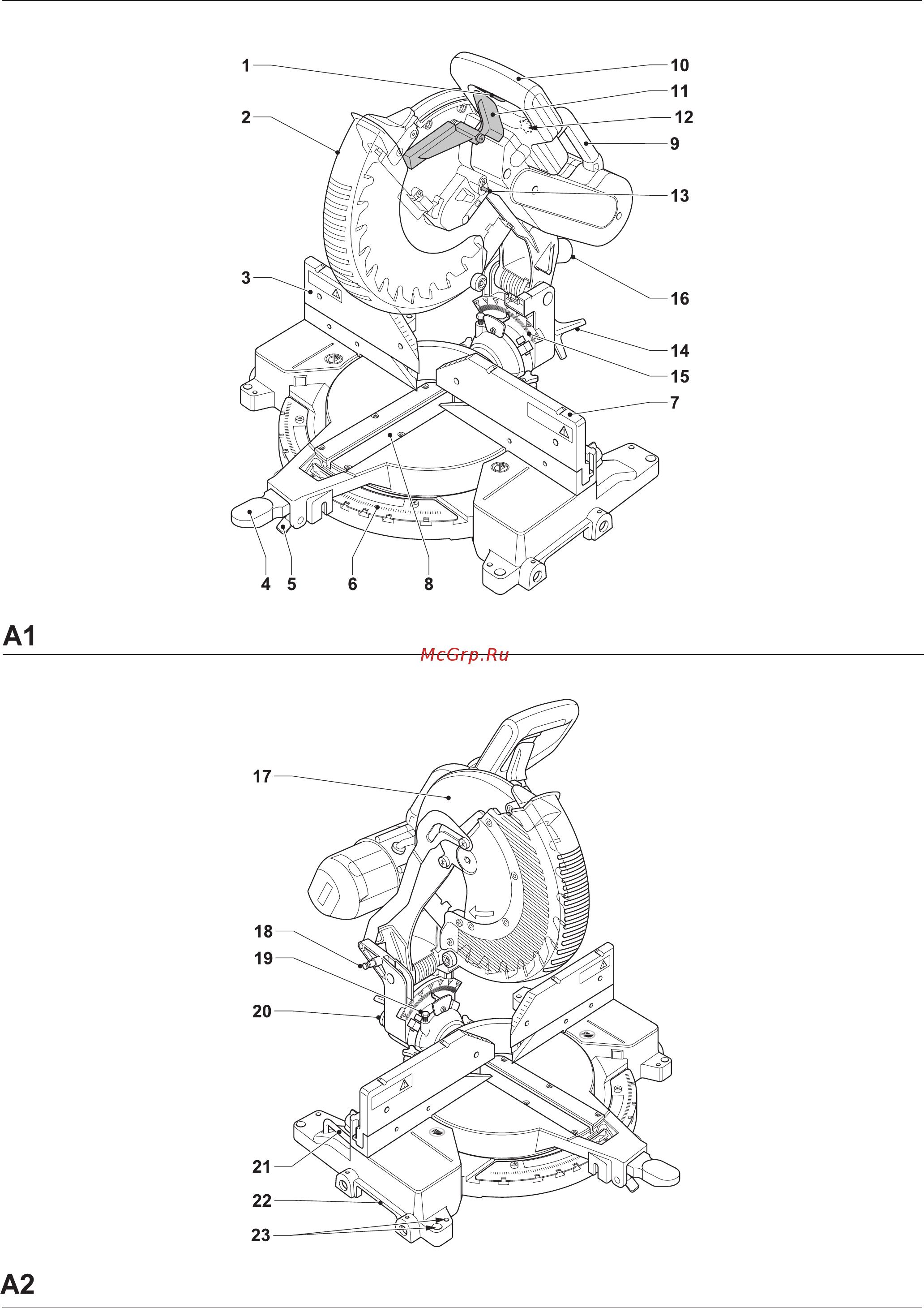 Dewalt DW716 Инструкция по эксплуатации онлайн [2/16] 320486