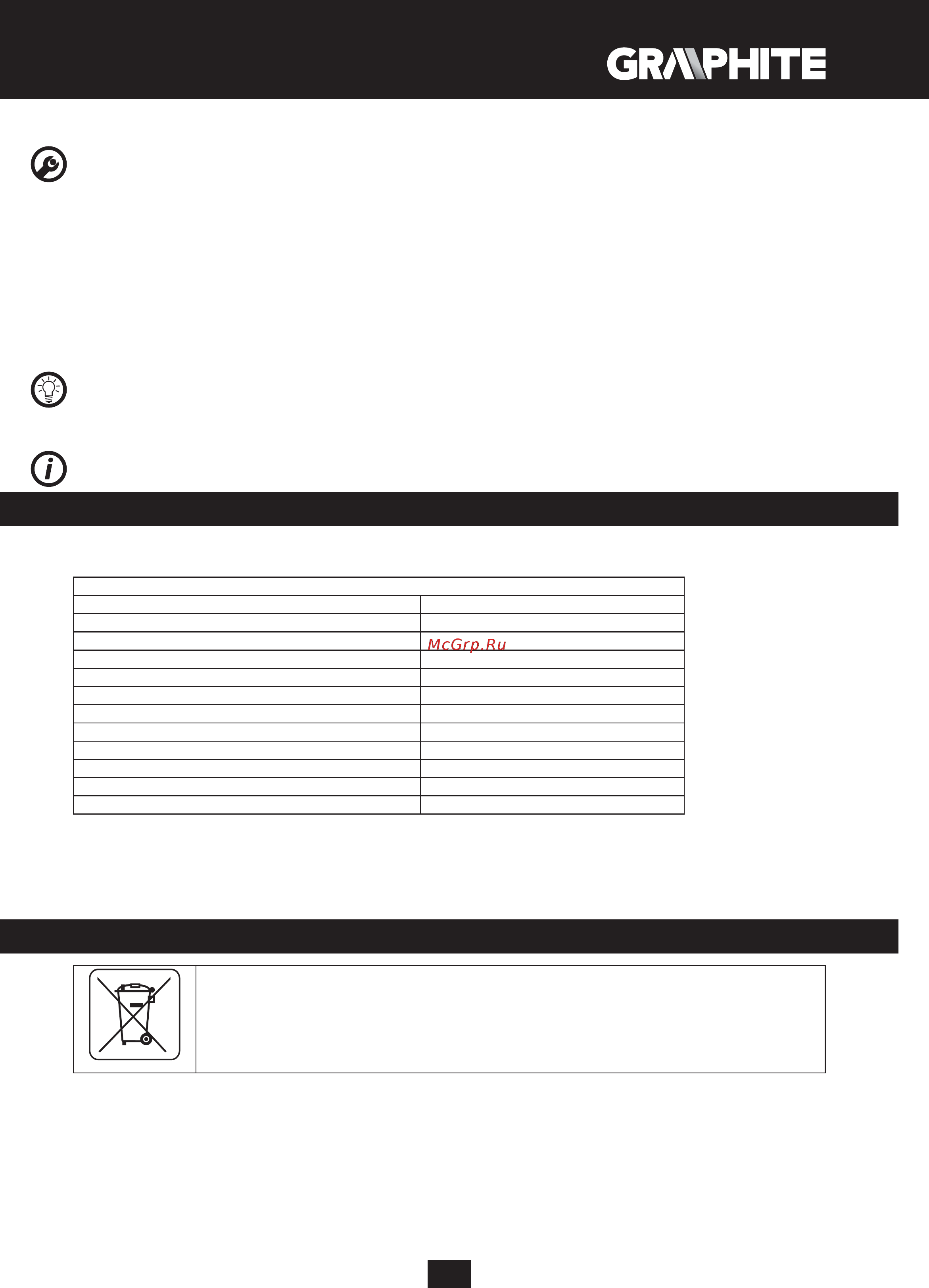 GRAPHITE 59G680 [39/108] Környezetvédelem