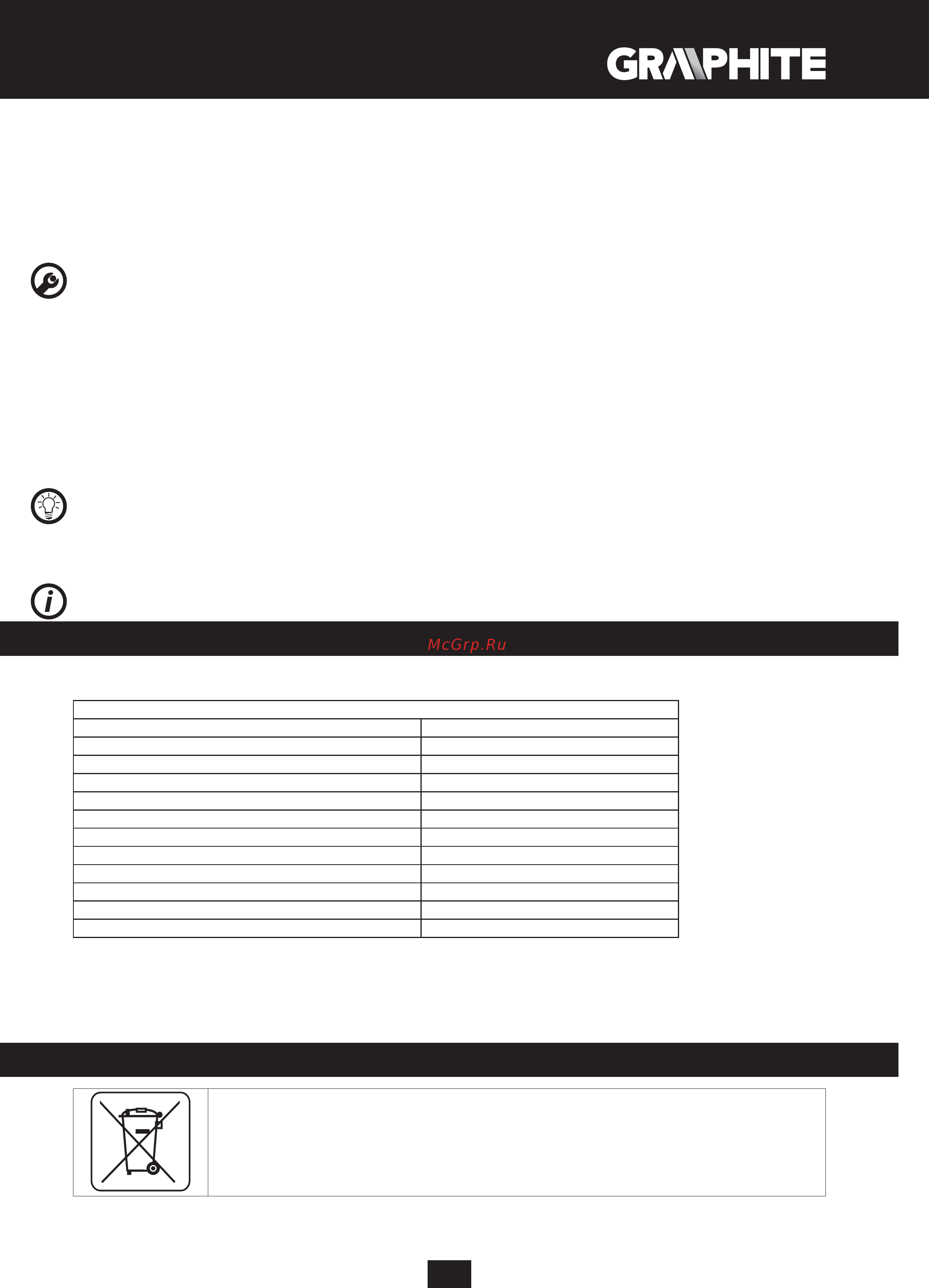 GRAPHITE 59G680 [95/108] Προστασια περιβαλλοντοσ