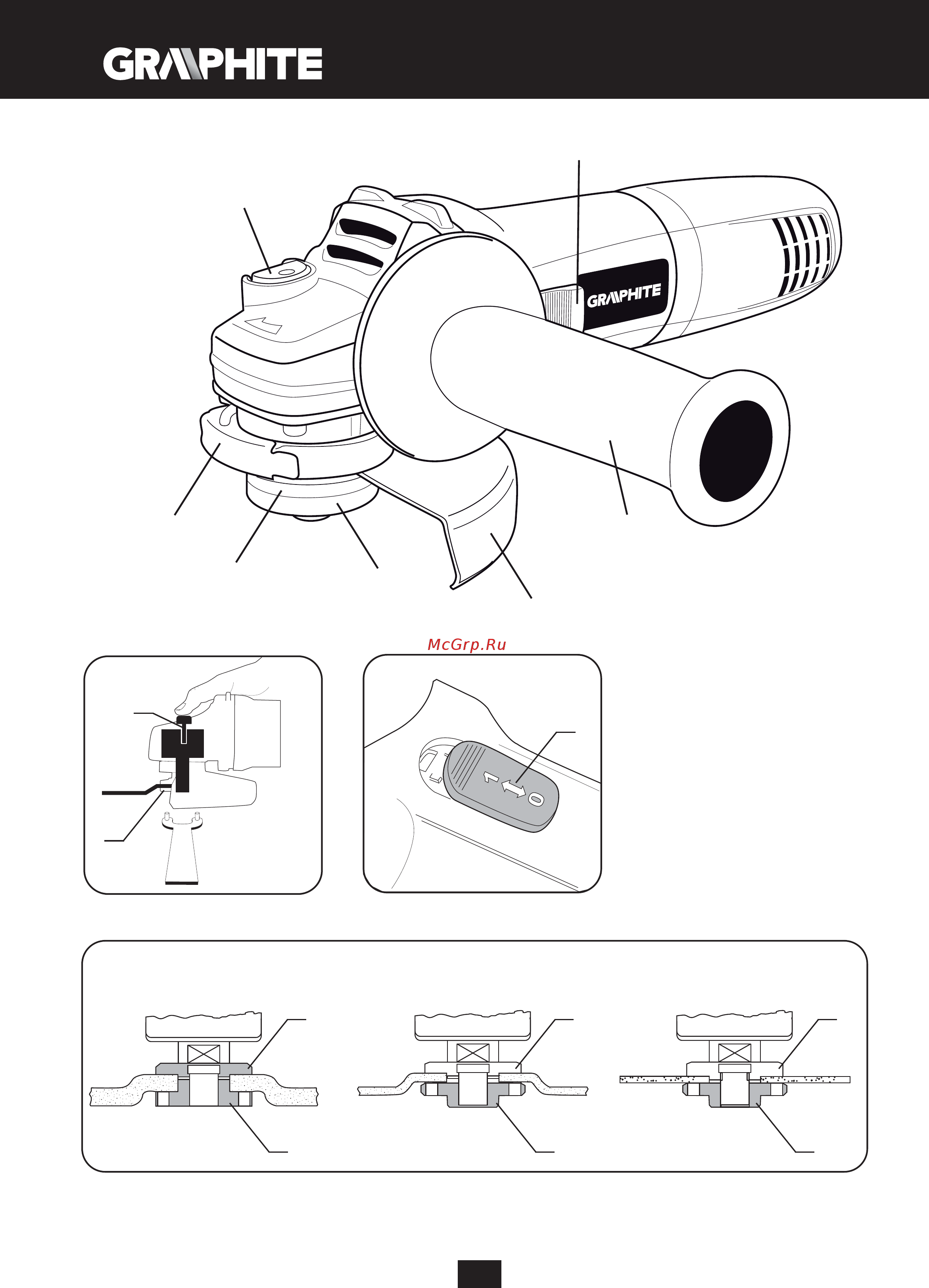GRAPHITE 59G072 Инструкция по эксплуатации онлайн [4/188] 320574