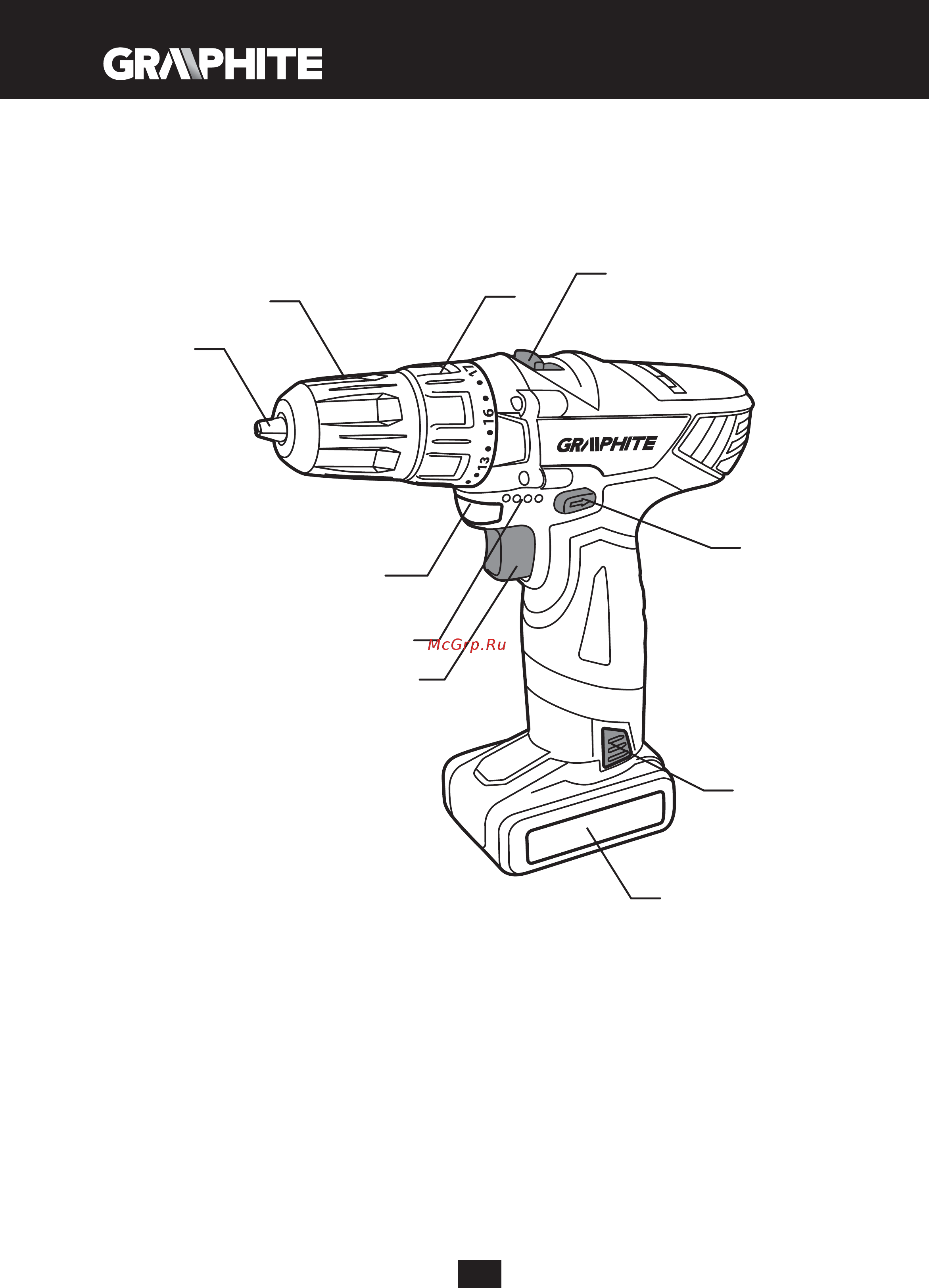 GRAPHITE 58G214 Инструкция по эксплуатации онлайн [4/152] 320582