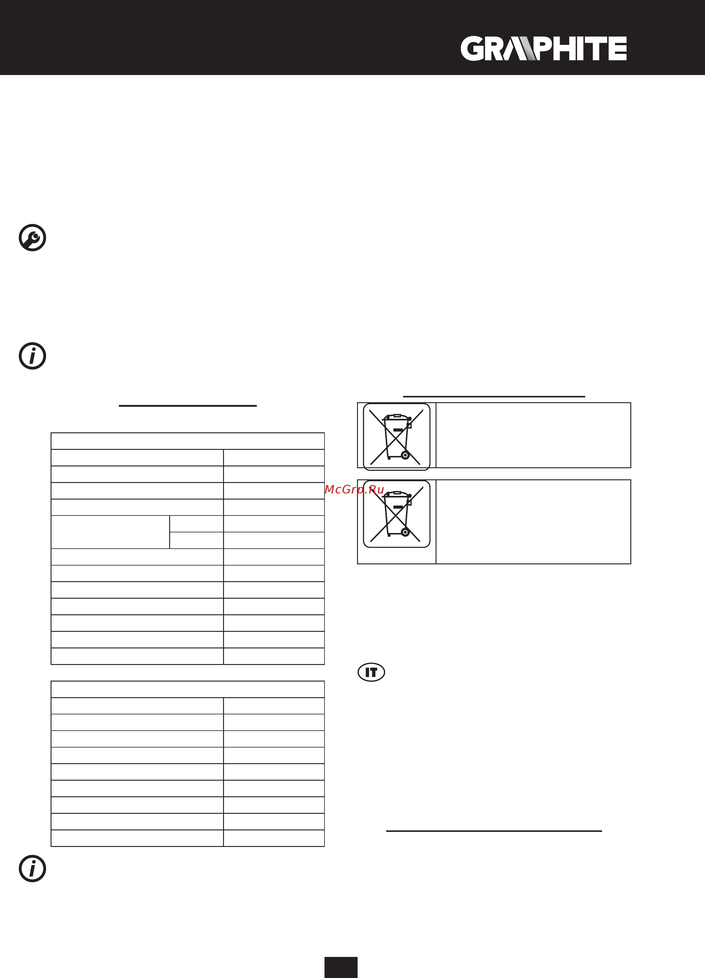 GRAPHITE 58G210 [71/80] Traduzione delle istruzioni originali taladro atornillador a batería 58g210