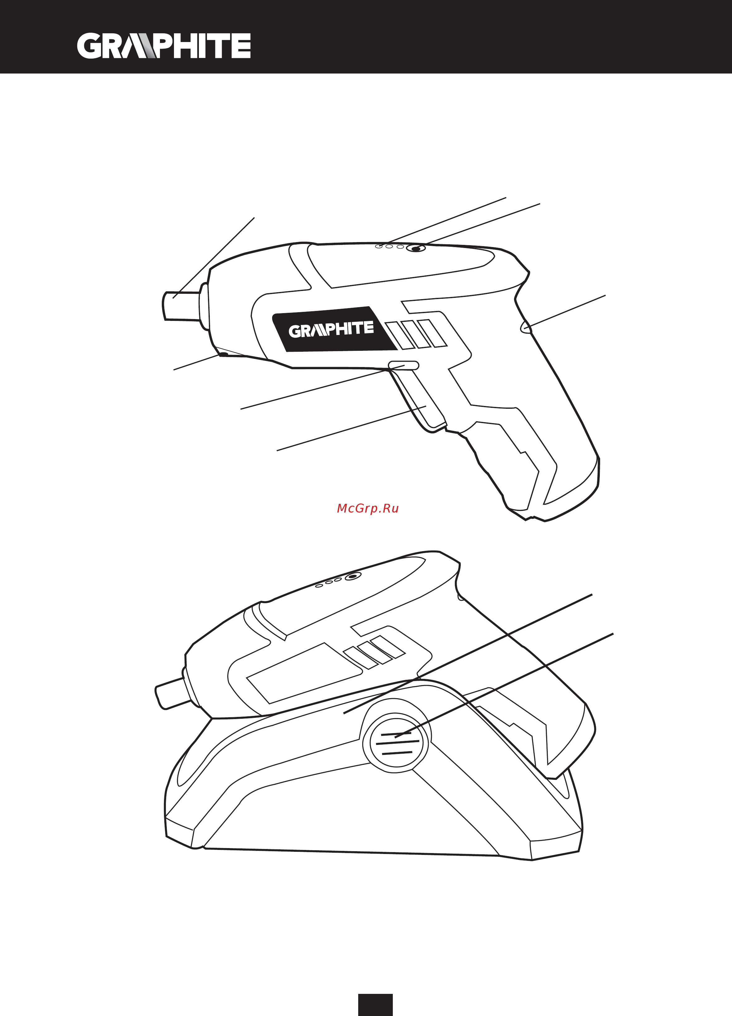 GRAPHITE 58G151 Инструкция по эксплуатации онлайн [4/66] 320586