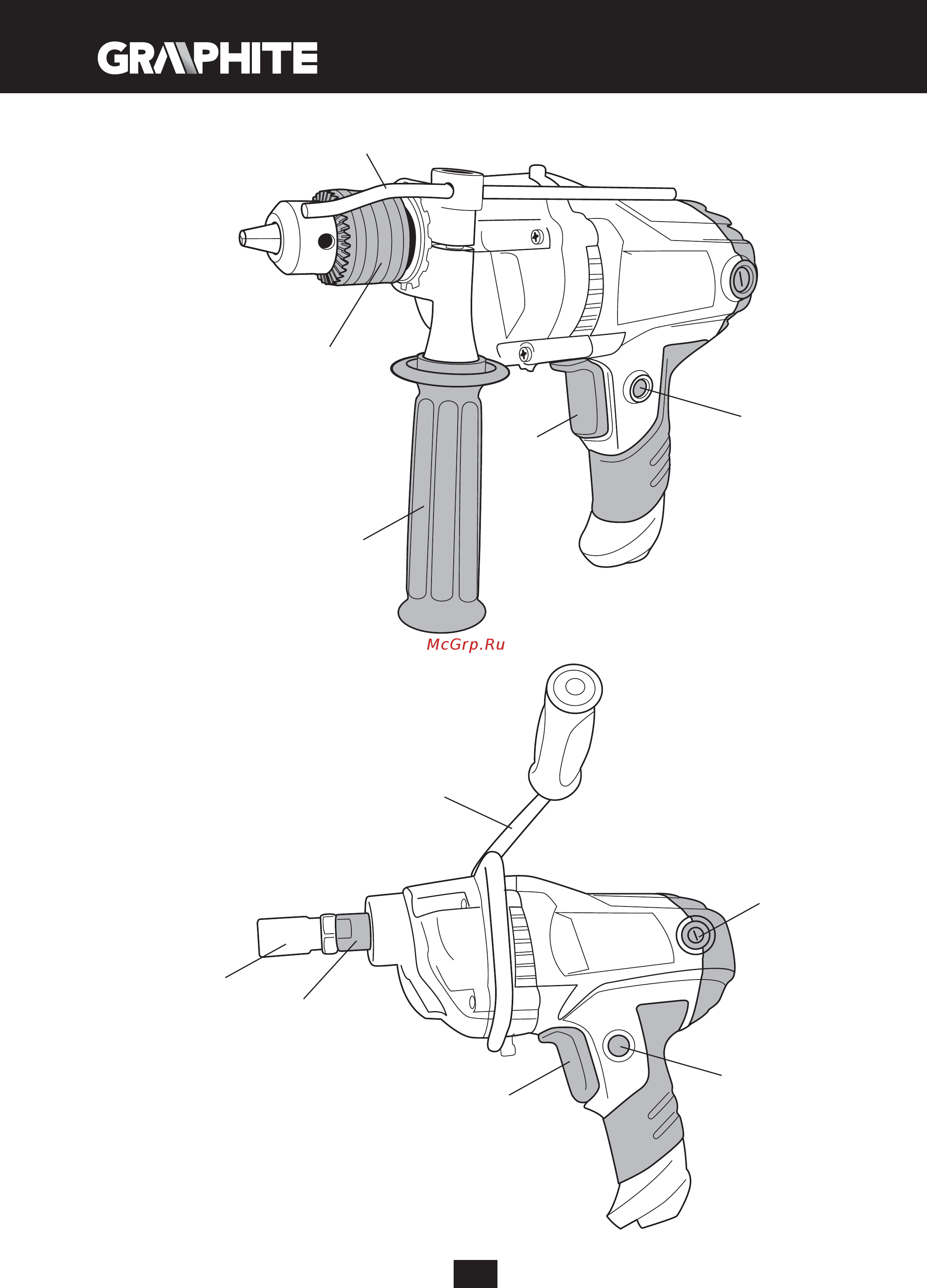 GRAPHITE 58G605 Инструкция по эксплуатации онлайн [4/52] 320589