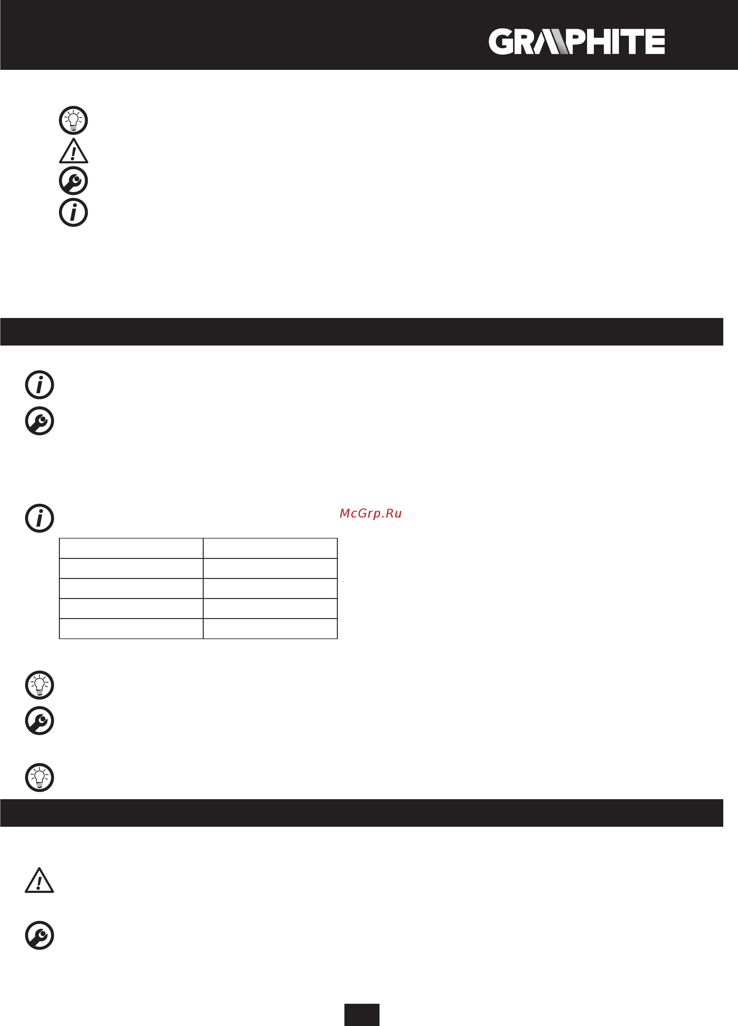 GRAPHITE 59G401 [45/104] Príprava pred začatím práce
