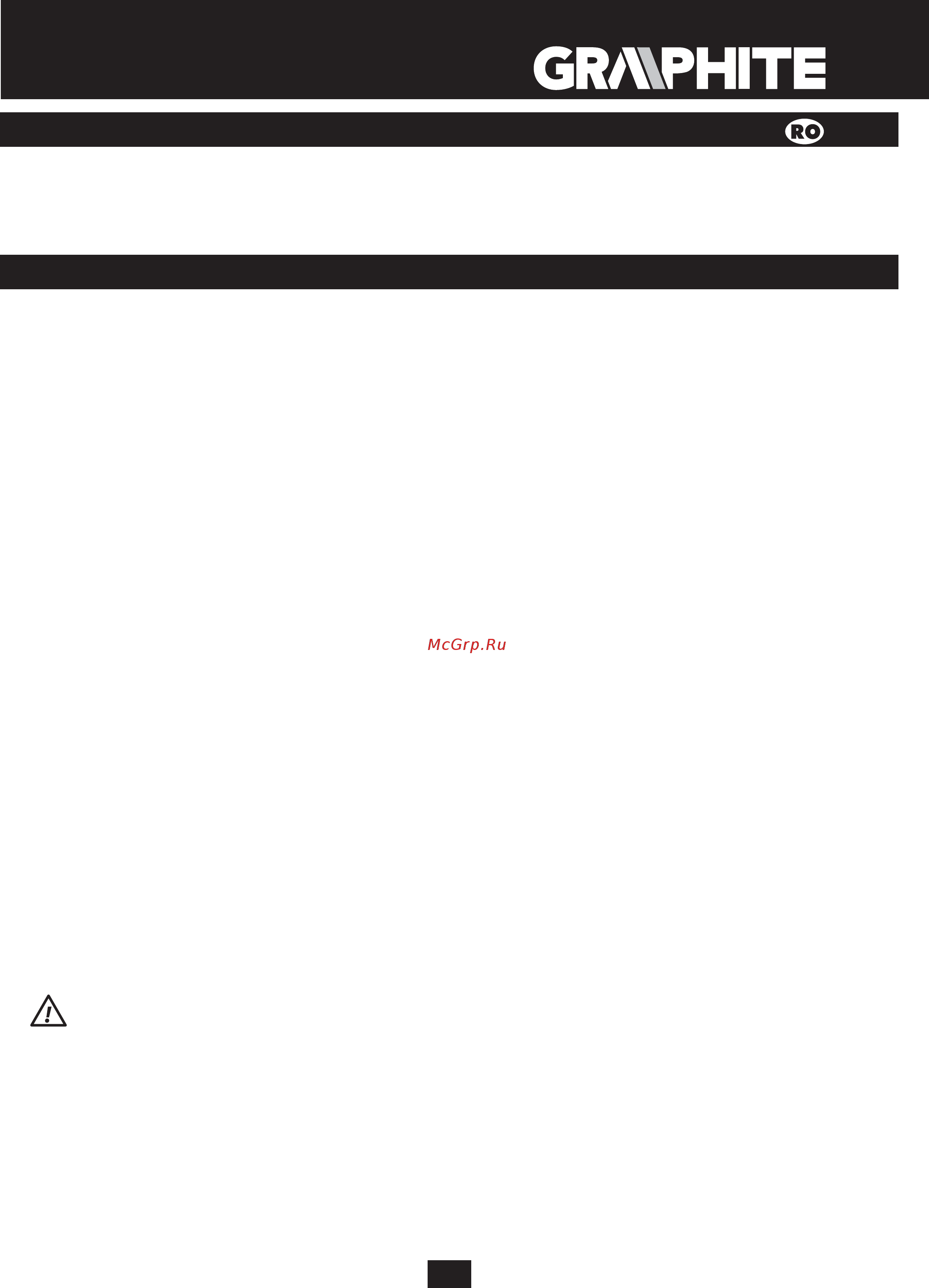 GRAPHITE 58G960 [25/64] Traducere a instrucțiunilor originale