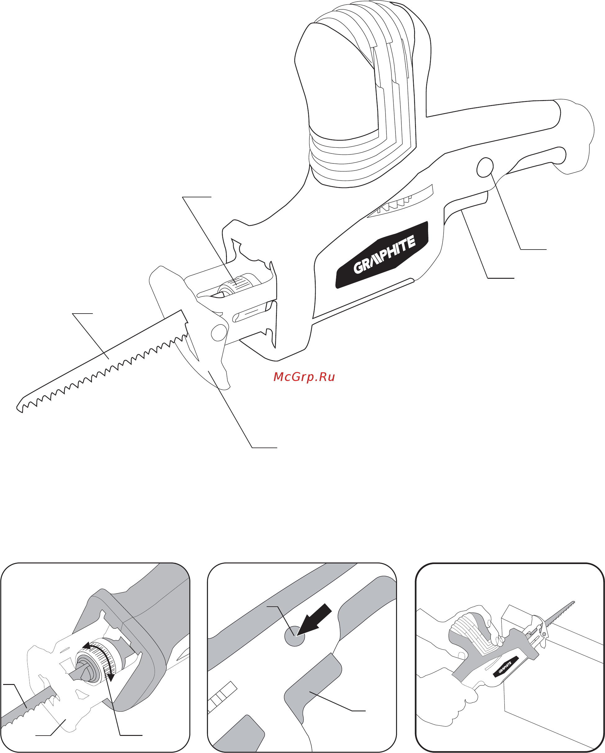 GRAPHITE 58G960 Инструкция по эксплуатации онлайн [3/64] 320600